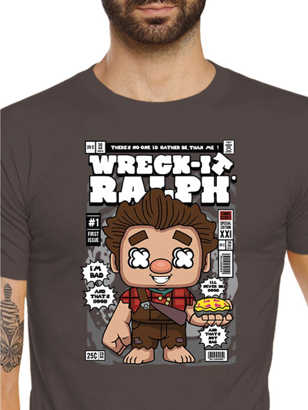 Wreck-It Ralph – Tantra Original Brand Since 1997 – Unisex Cotton Tee Everyday Wear - Shipping Globally!