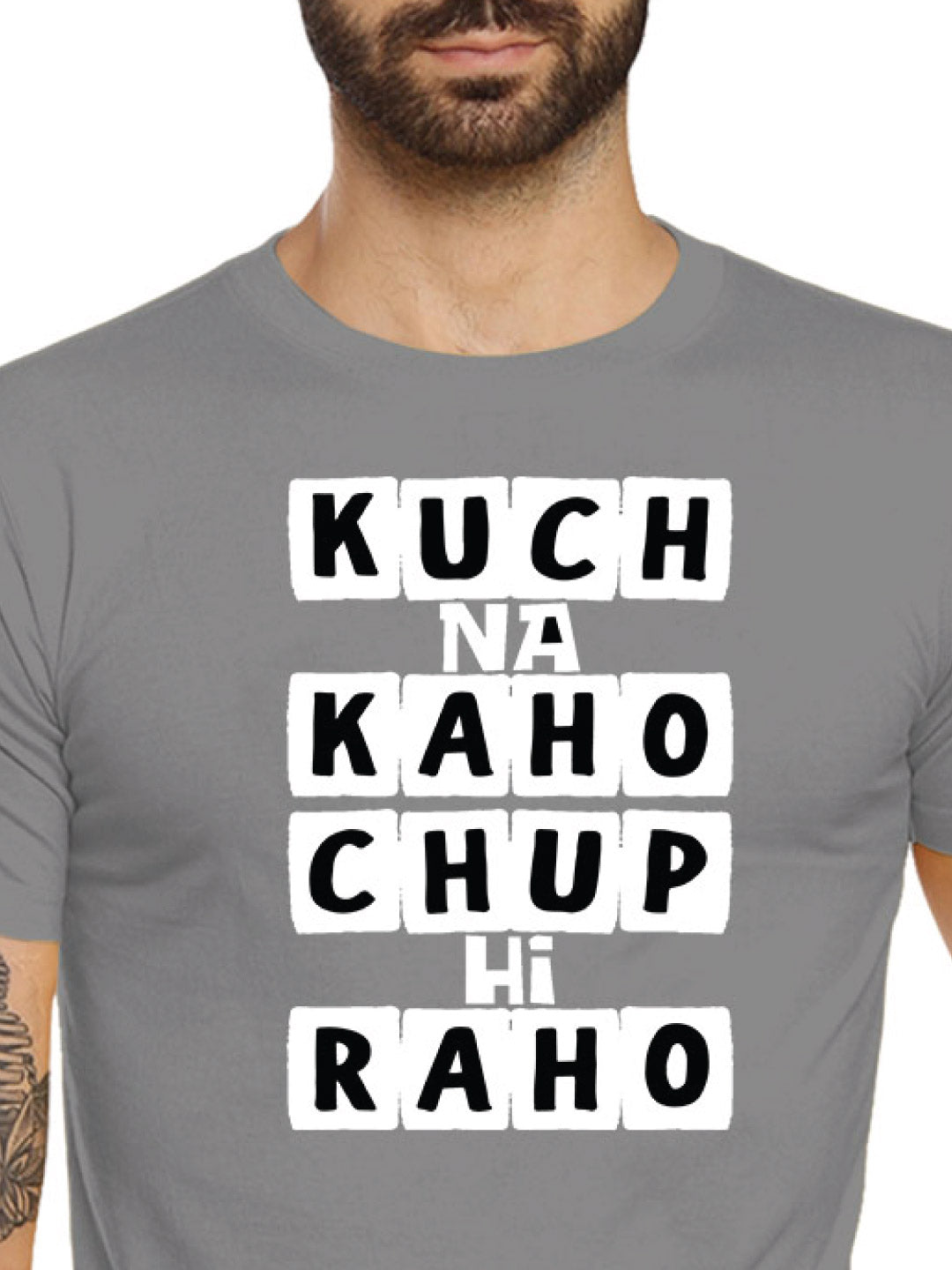 Kuch Na Kaho – Tantra Original Brand Since 1997 – Unisex Cotton Tee – Moody Everyday Wear - Shipping Globally!