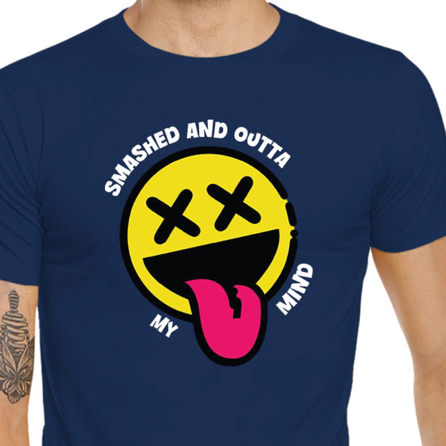 Tantra Smashed Cotton Unisex T-Shirt Everyday Casual Wear Original Since 1997 Shipping Globally