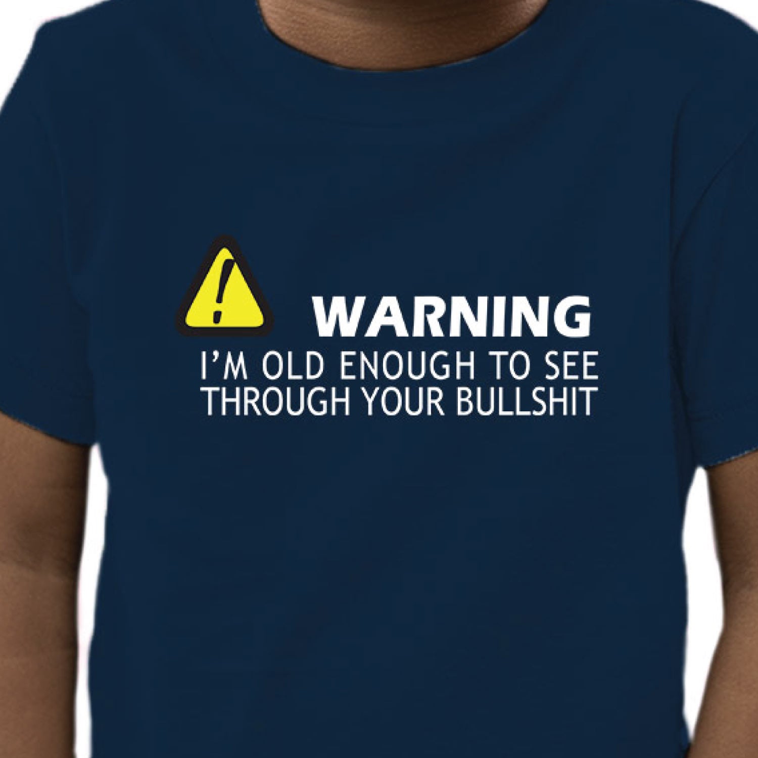 Warning Kids Tee – Tantra Original Since 1997 – Cotton Tee Everyday Wear – Shipping Globally!