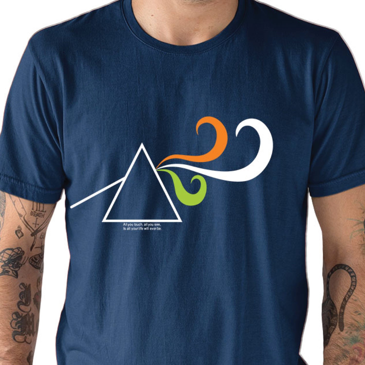 Tantra Prism Unisex Cotton T-Shirt Everyday Casual Wear Original Since 1997 Shipping Globally
