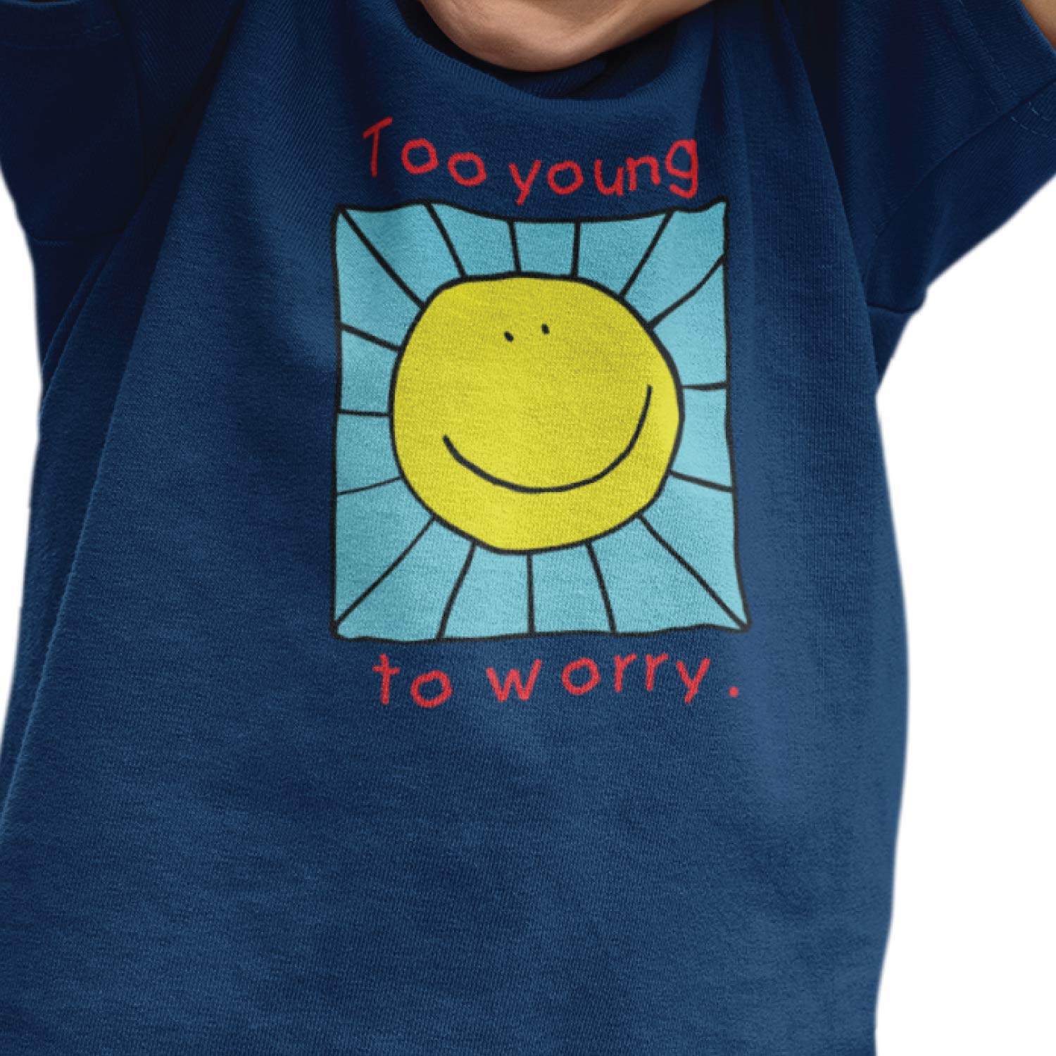 Too Young Kids Tee – Tantra Original Since 1997 – Cotton Tee Everyday Wear – Shipping Globally!