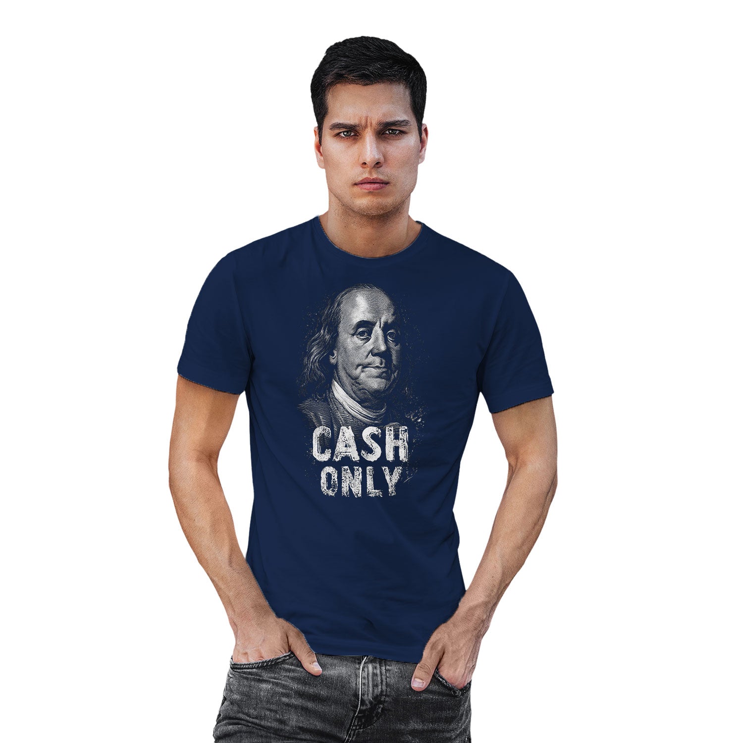 Tantra Cash Only Graphic Cotton Unisex T-Shirt Everyday Casual Wear Original Since 1997 Shipping Globally