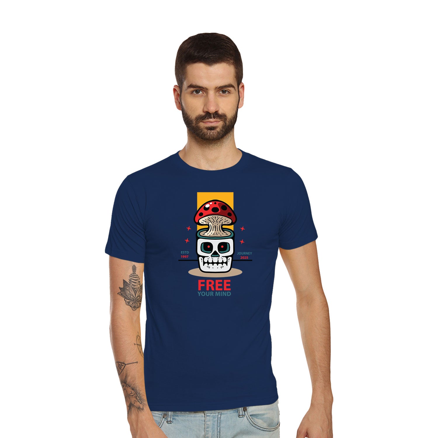 Free Your Mind 2 – Tantra Original Since 1997 – Unisex Cotton Tee Everyday Wear – Shipping Globally!