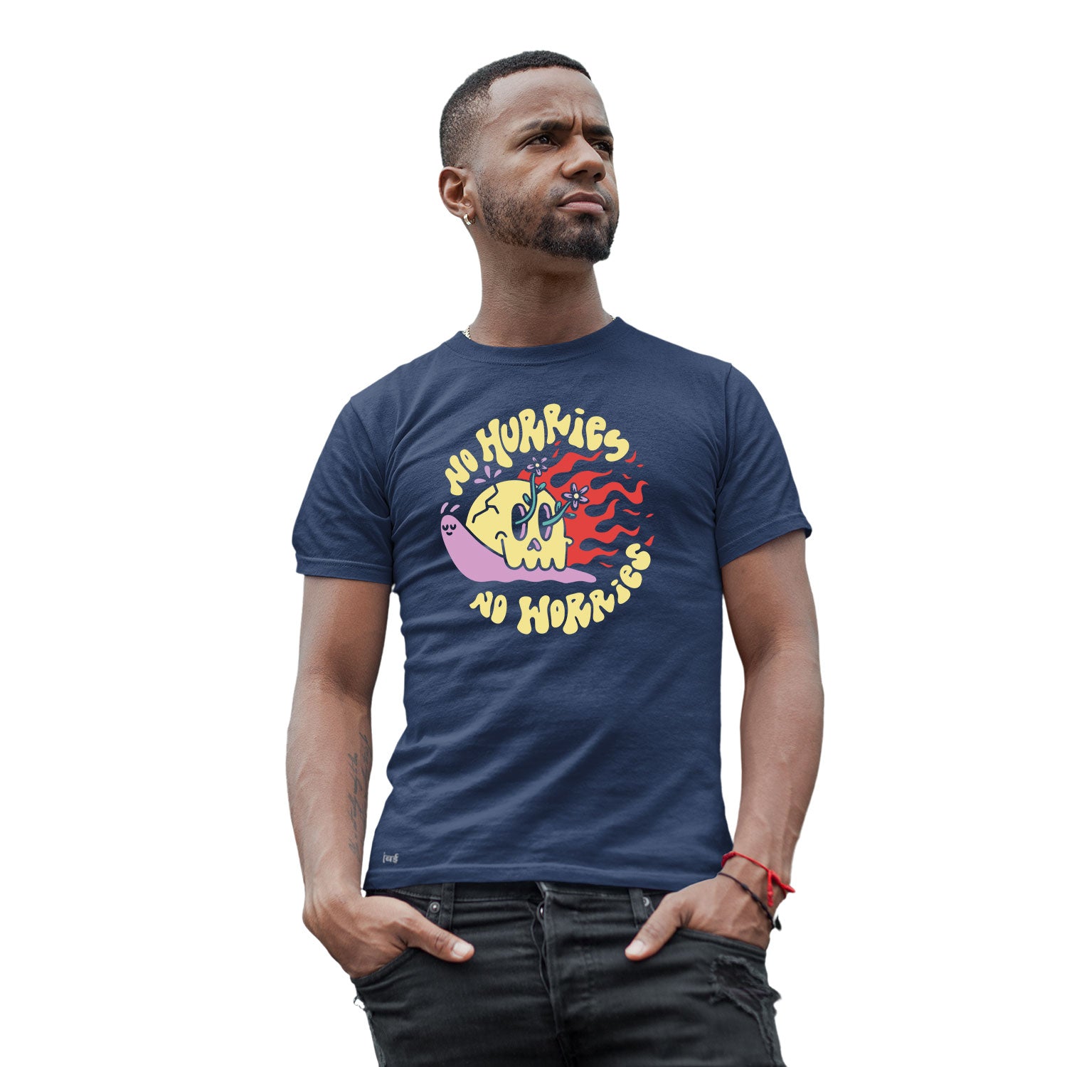 No Hurries – Tantra Original Brand Since 1997 – Unisex Cotton Tee Everyday Wear – Shipping Globally!