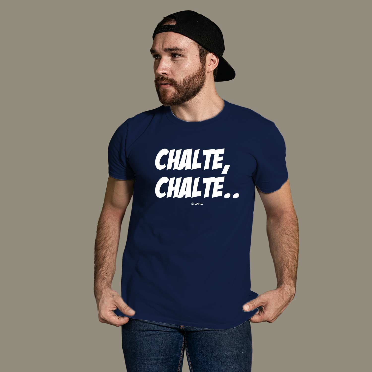 Chalte Chalte – Tantra Original Brand Since 1997 – Unisex Cotton Tee Everyday Wear - Shipping Globally!