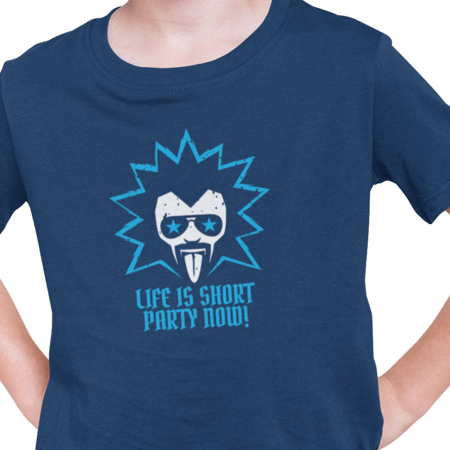 Life Is Short Kids Tee – Tantra Original Since 1997 – Cotton Tee Everyday Wear – Shipping Globally!