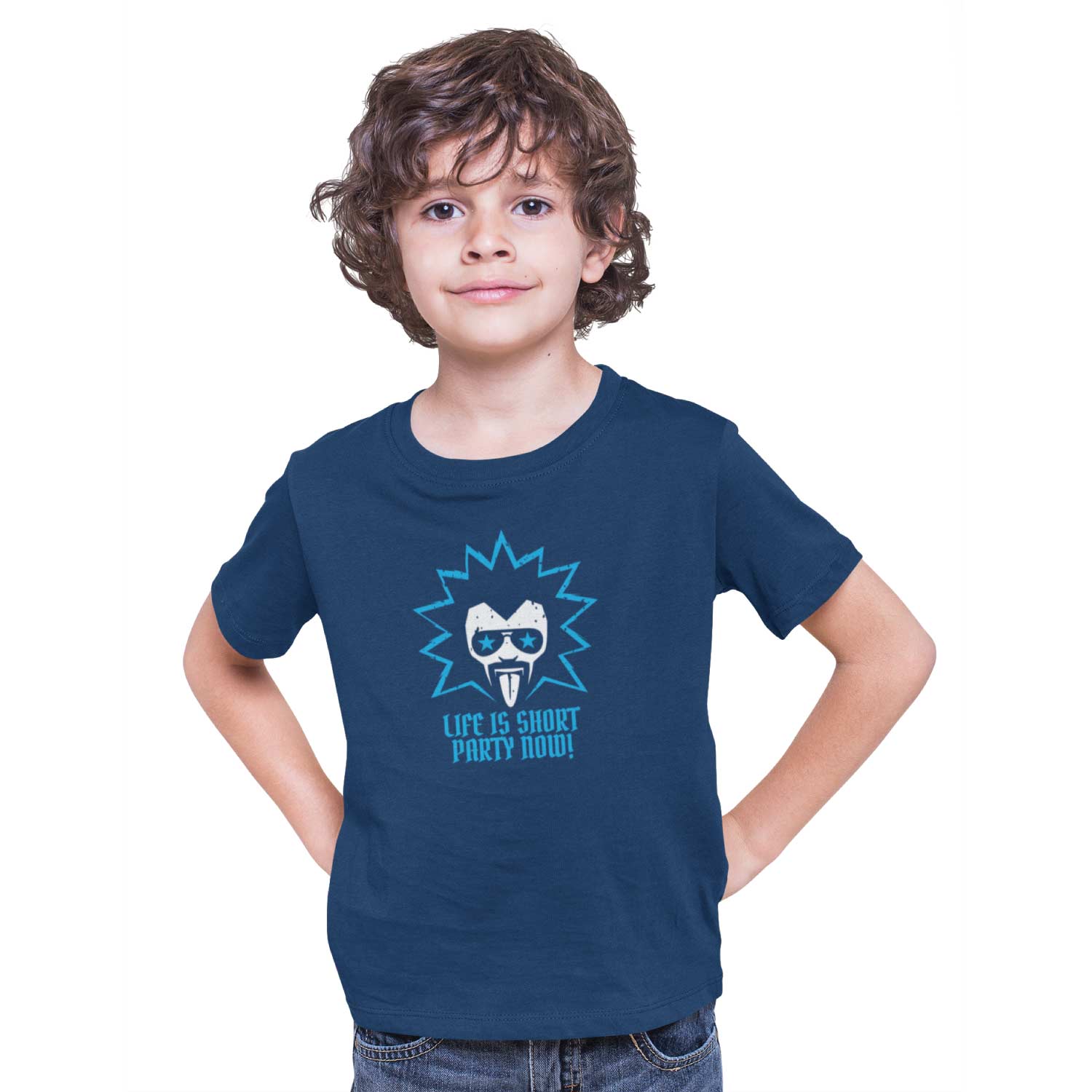 Life Is Short Kids Tee – Tantra Original Since 1997 – Cotton Tee Everyday Wear – Shipping Globally!