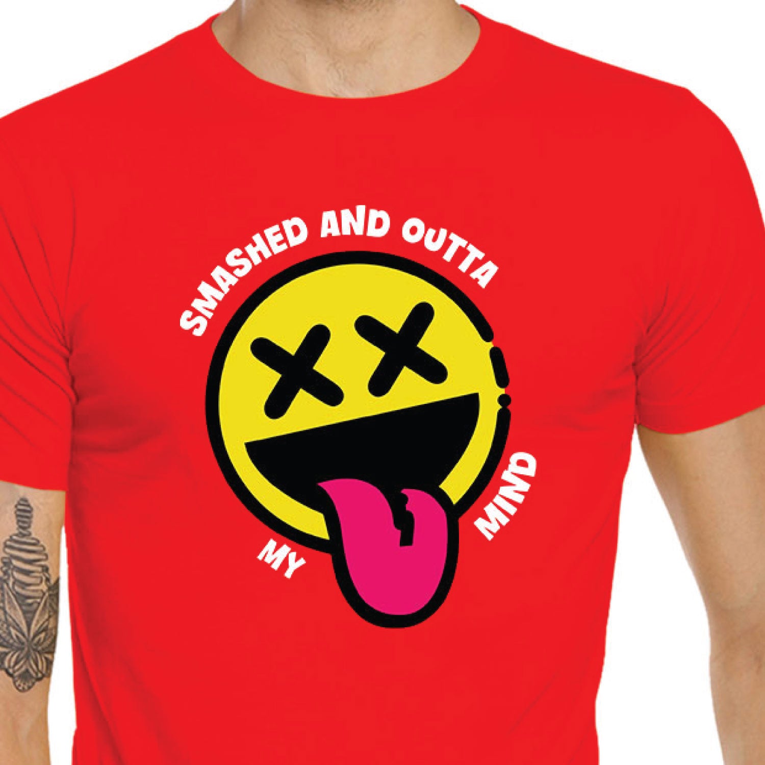Tantra Smashed Cotton Unisex T-Shirt Everyday Casual Wear Original Since 1997 Shipping Globally