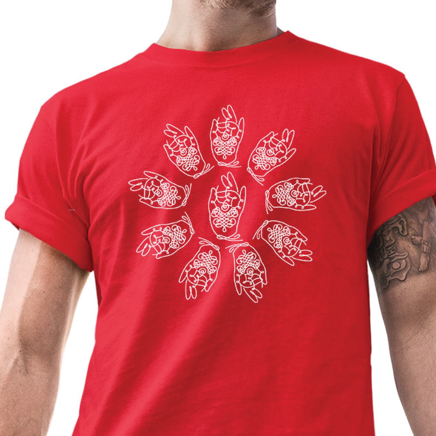 Mudra – Tantra Original Since 1997 – Unisex Cotton Tee Everyday Wear – Shipping Globally!