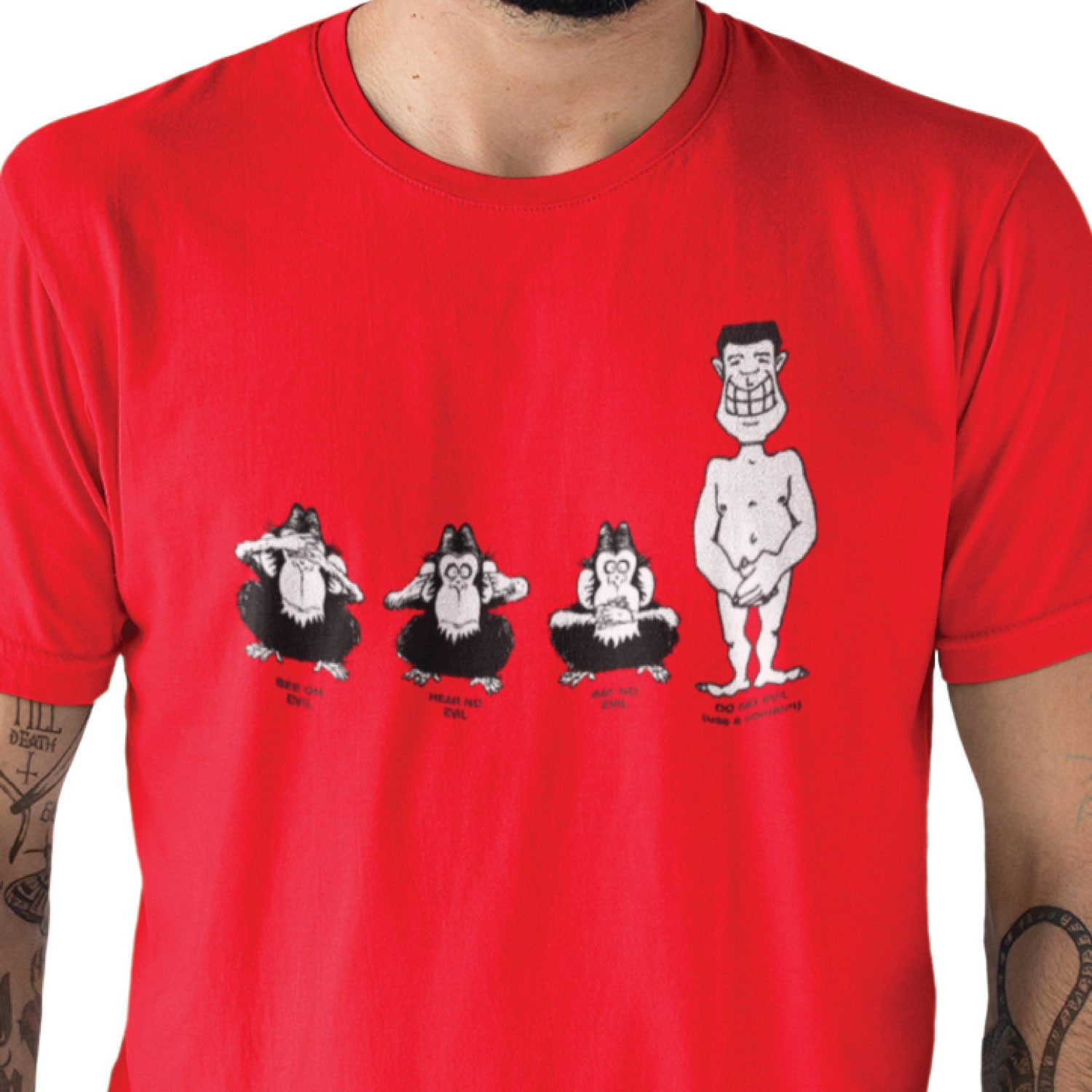 Tantra Devil Not Evil Cotton Unisex T-Shirt Everyday Casual Wear Original Since 1997 Shipping Globally