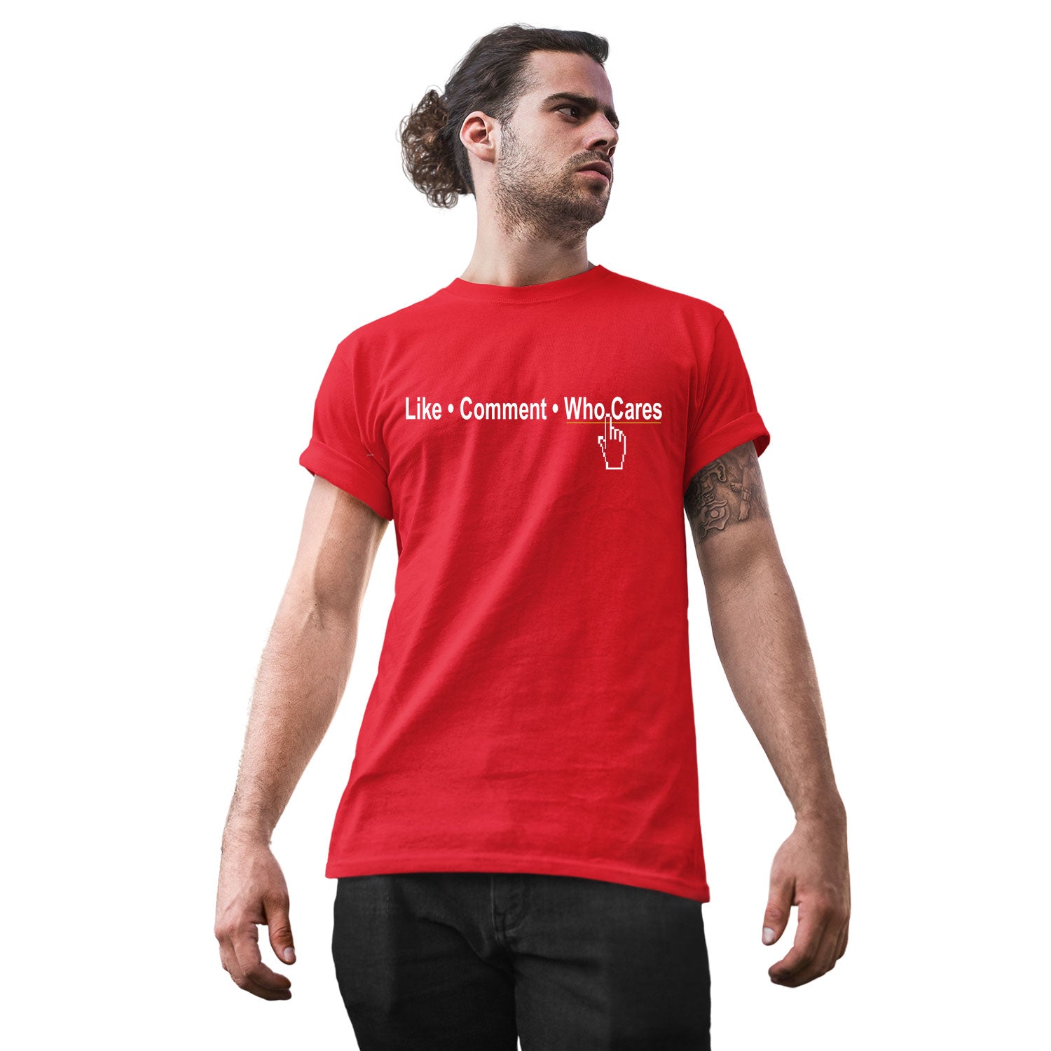 Who Cares – Tantra Original Since 1997 – Unisex Cotton Tee Everyday Wear – Shipping Globally!