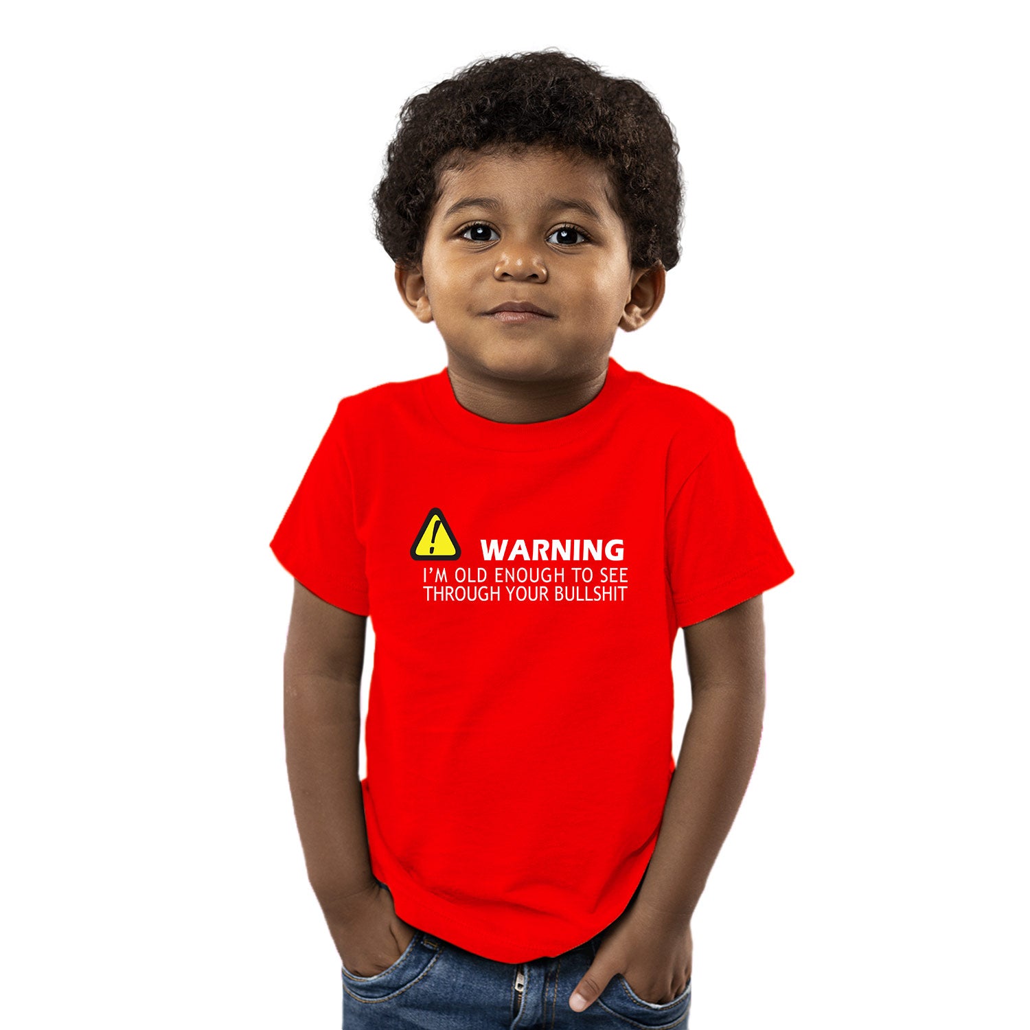 Warning Kids Tee – Tantra Original Since 1997 – Cotton Tee Everyday Wear – Shipping Globally!
