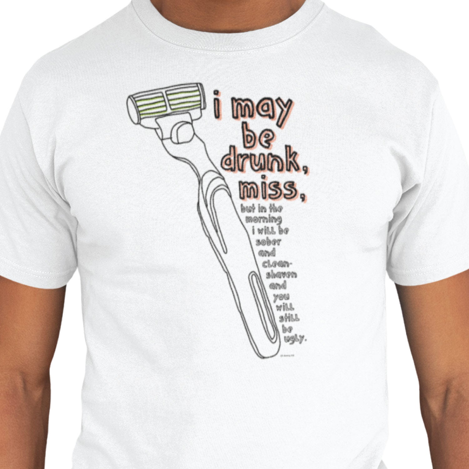 Tantra Drunk Cotton Unisex T-Shirt Everyday Casual Wear Original Since 1997 Shipping Globally