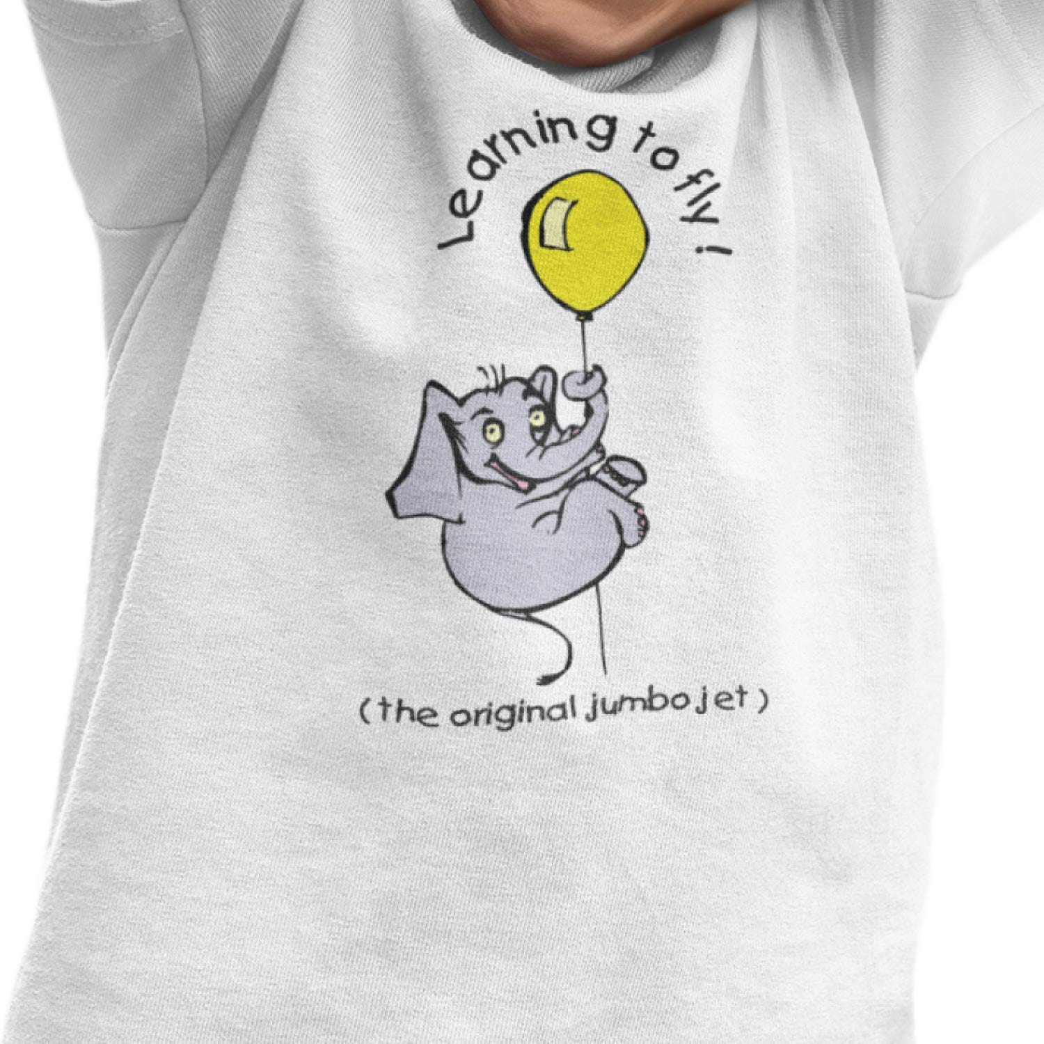 Learning to Fly Kids Tee – Tantra Original Since 1997 – Cotton Tee Everyday Wear – Shipping Globally!