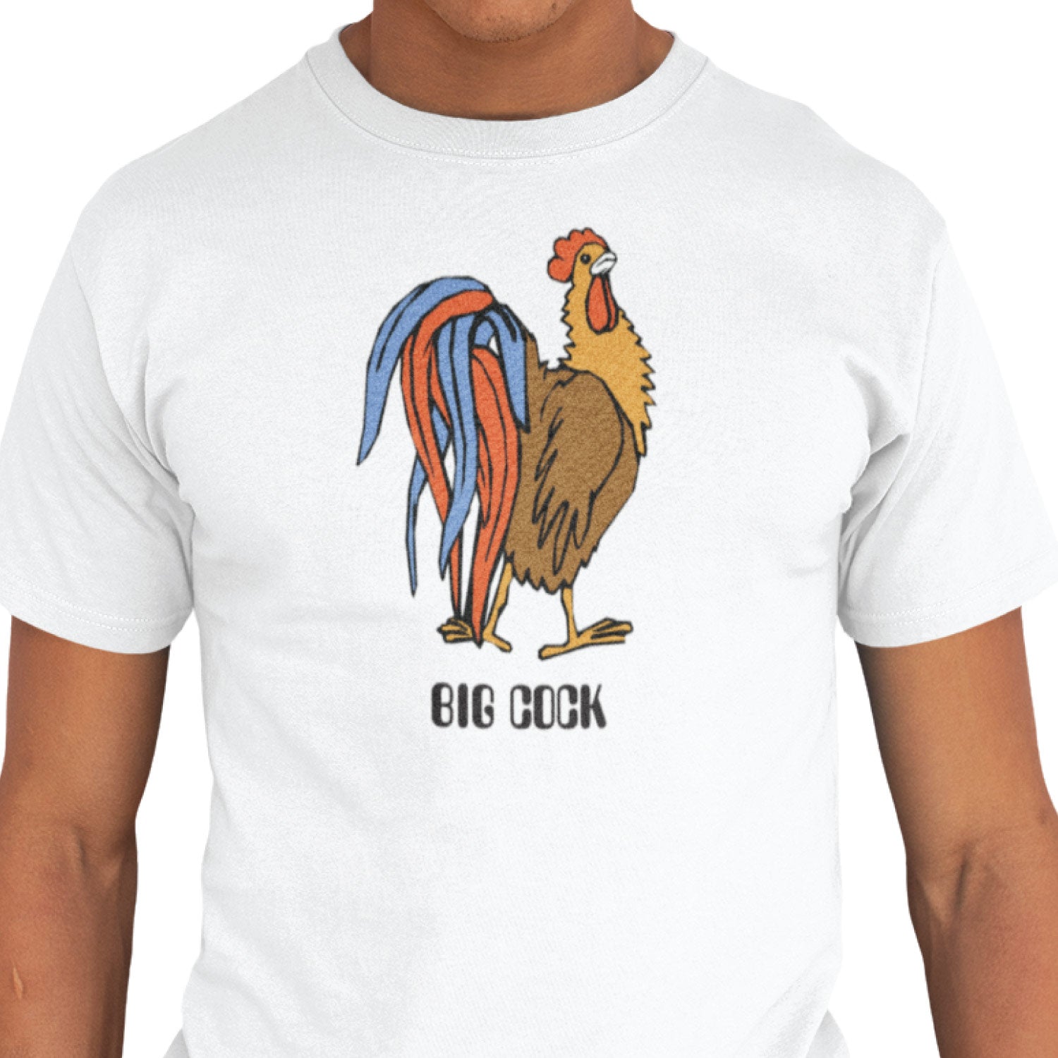 Cock – Tantra Original Since 1997 – Unisex Cotton Tee Everyday Wear – Shipping Globally!