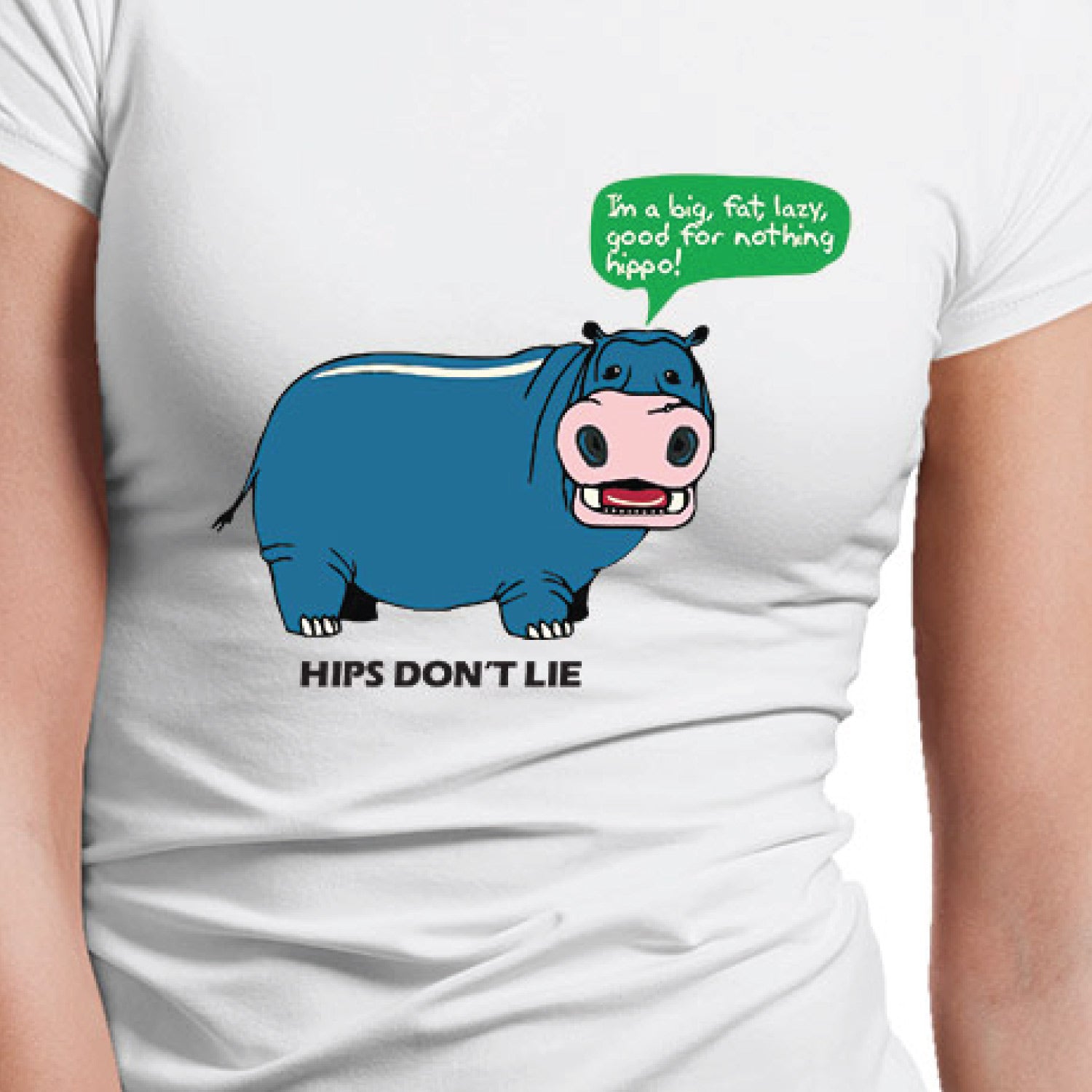 Tantra Hips Don’t Lie Women’s Cotton T-Shirt Everyday Casual Wear Original Since 1997 Shipping Globally