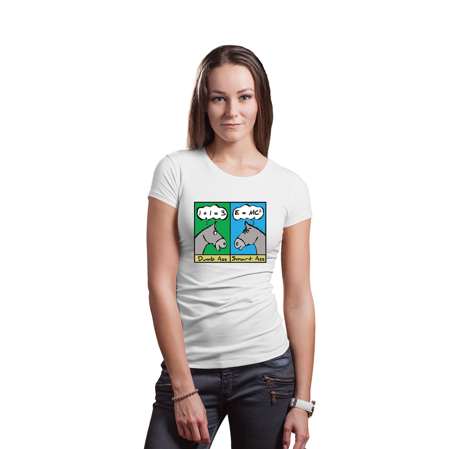 Tantra Smart Ass Women’s T-Shirt Everyday Casual Wear Original Since 1997 Shipping Globally