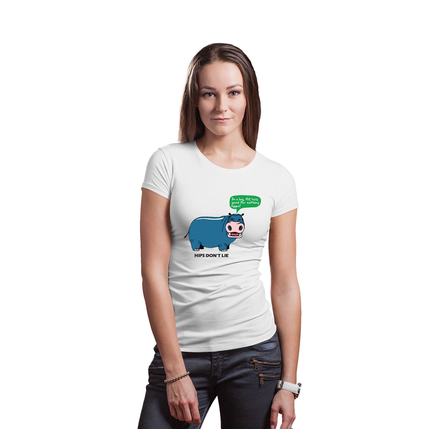 Tantra Hips Don’t Lie Women’s Cotton T-Shirt Everyday Casual Wear Original Since 1997 Shipping Globally