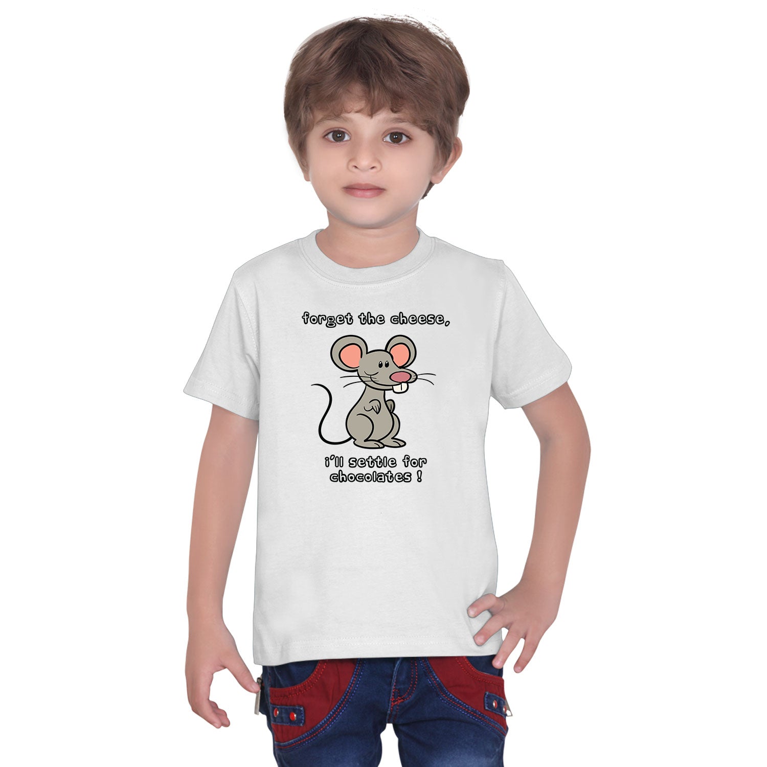 Forget Cheese – Tantra Original Since 1997 - Unisex Graphic Cotton Tee - Funny Mouse Tee - Shipping Globally!