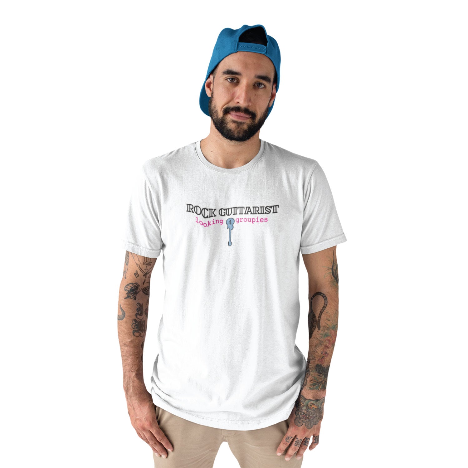 Rock Guitarist – Tantra Original Since 1997 – Unisex Cotton Tee Everyday Wear – Shipping Globally!