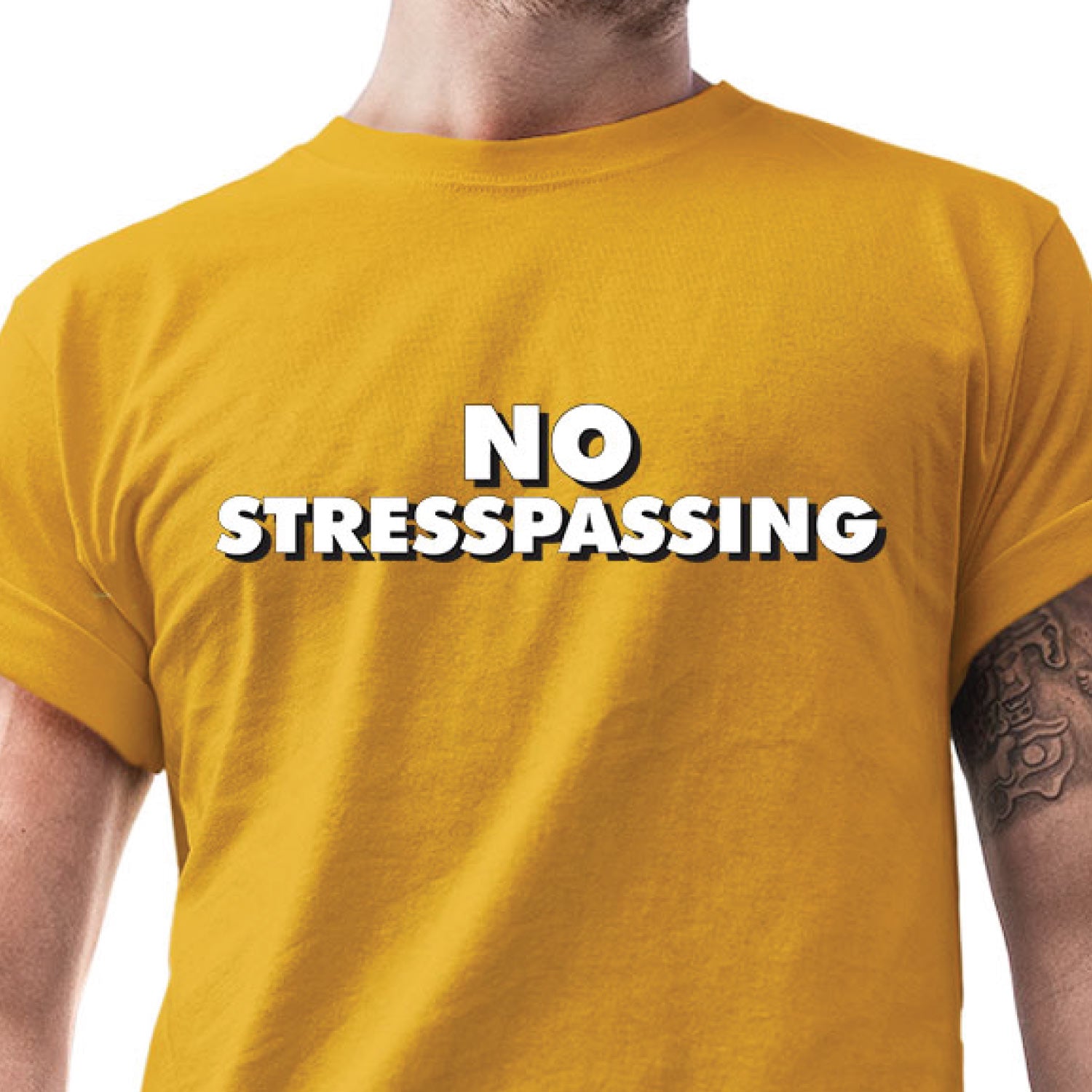 No Stresspassing – Tantra Original Since 1997 – Unisex Cotton Tee Everyday Wear – Shipping Globally!