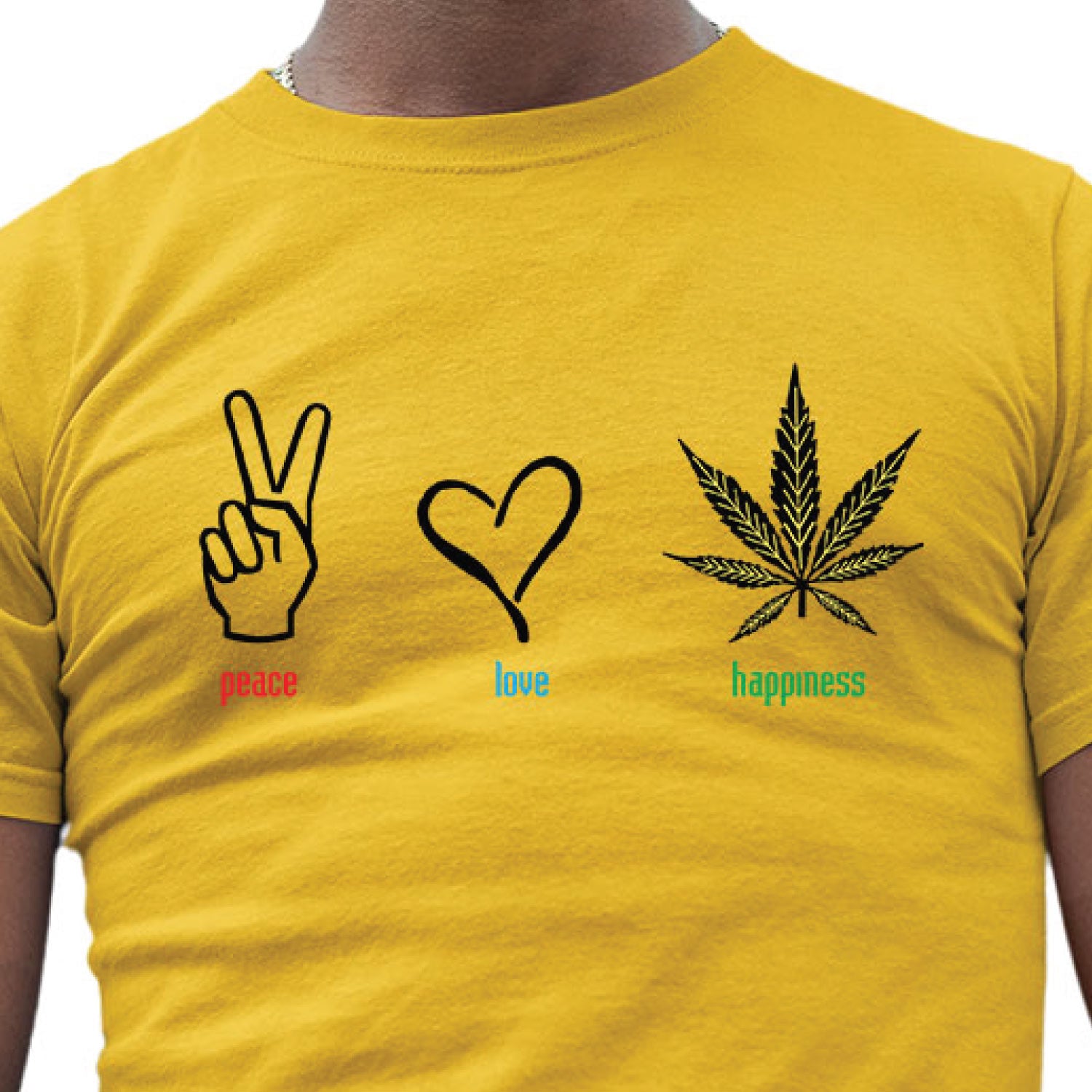 Peace and Love – Tantra Original Since 1997 – Unisex Cotton Tee Everyday Wear – Shipping Globally!