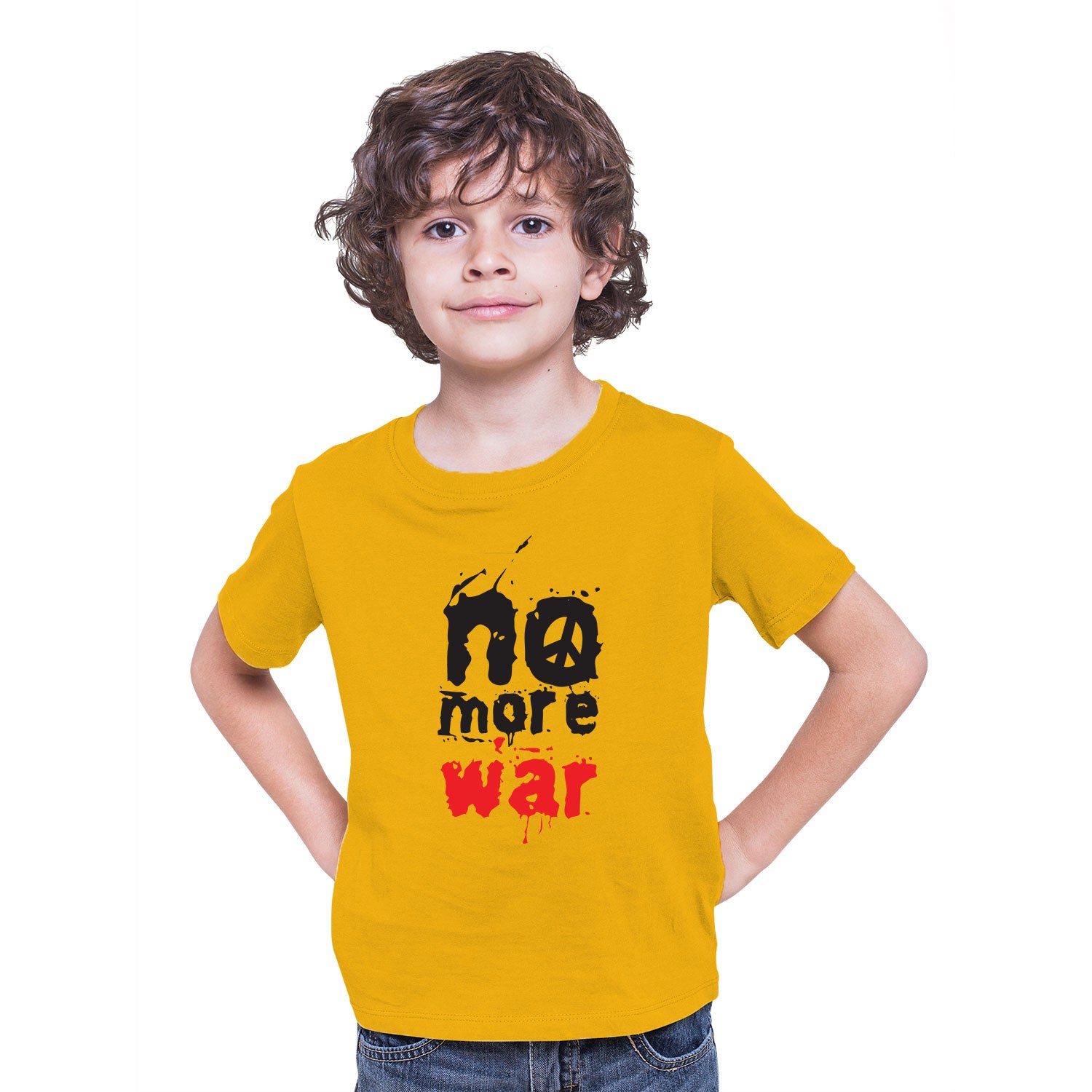 Tantra No War Kids Cotton T-Shirt Everyday Casual Wear Original Since 1997 Shipping Globally