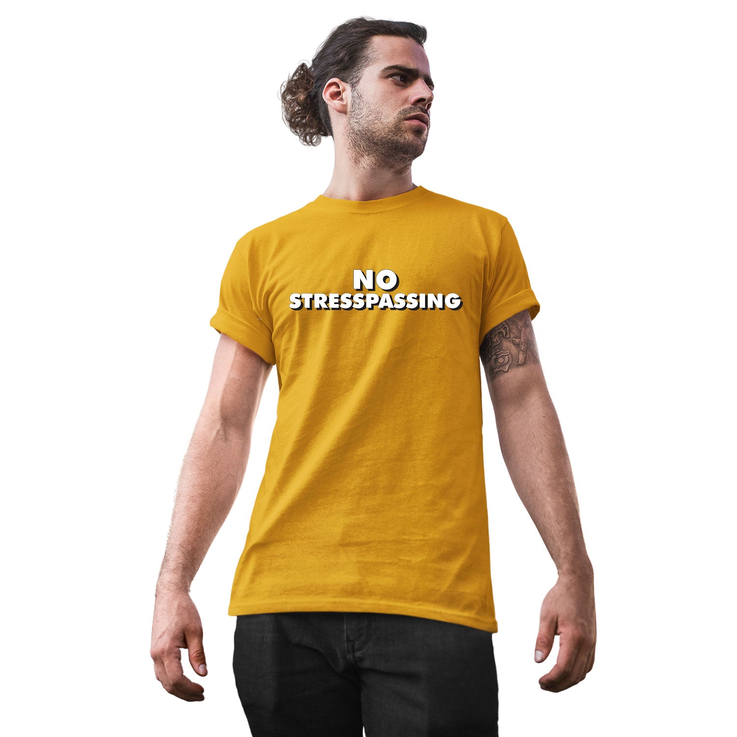 No Stresspassing – Tantra Original Since 1997 – Unisex Cotton Tee Everyday Wear – Shipping Globally!