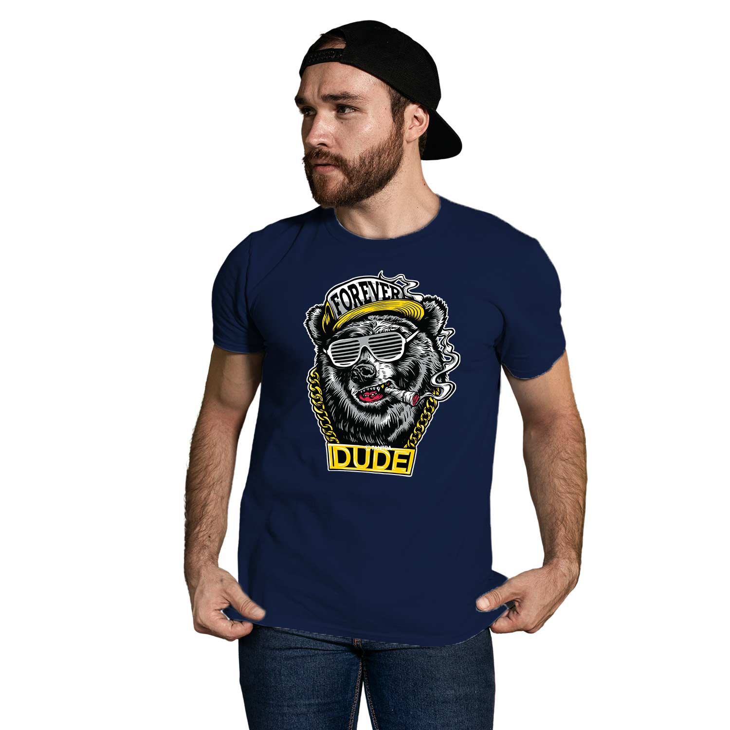 Dude – Tantra Original Brand Since 1997 – Unisex Cotton Tee Everyday Wear - Shipping Globally!