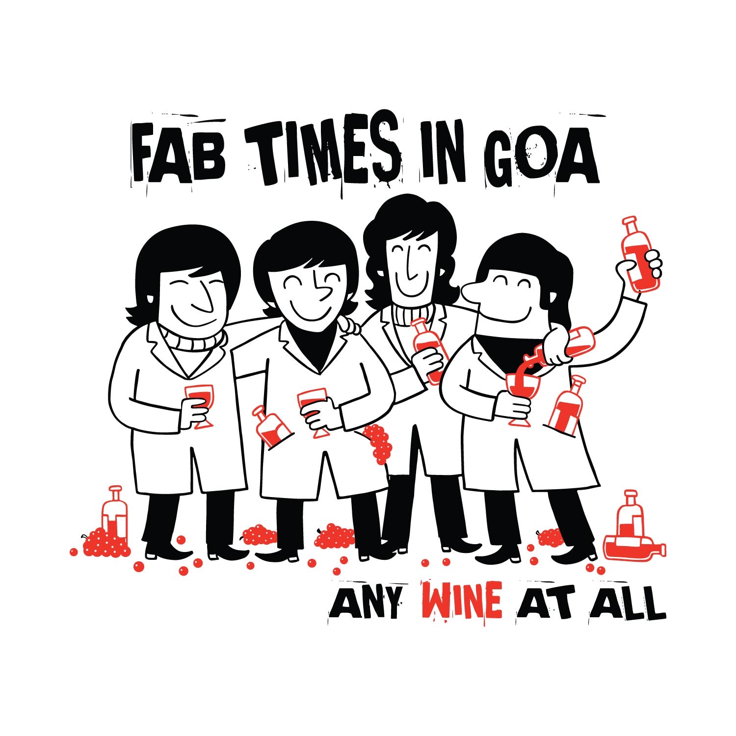 Fab Times T-Shirt – Tantra Original Brand Since 1997 – Unisex Graphic Cotton Tee – Fun & Trendy Casual Wear - Shipping Globally!