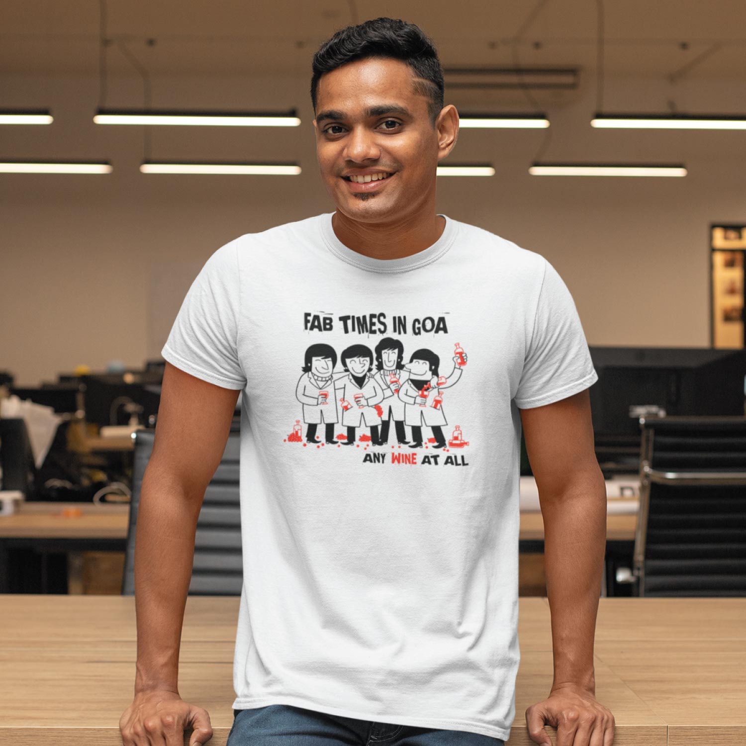 Fab Times T-Shirt – Tantra Original Brand Since 1997 – Unisex Graphic Cotton Tee – Fun & Trendy Casual Wear - Shipping Globally!