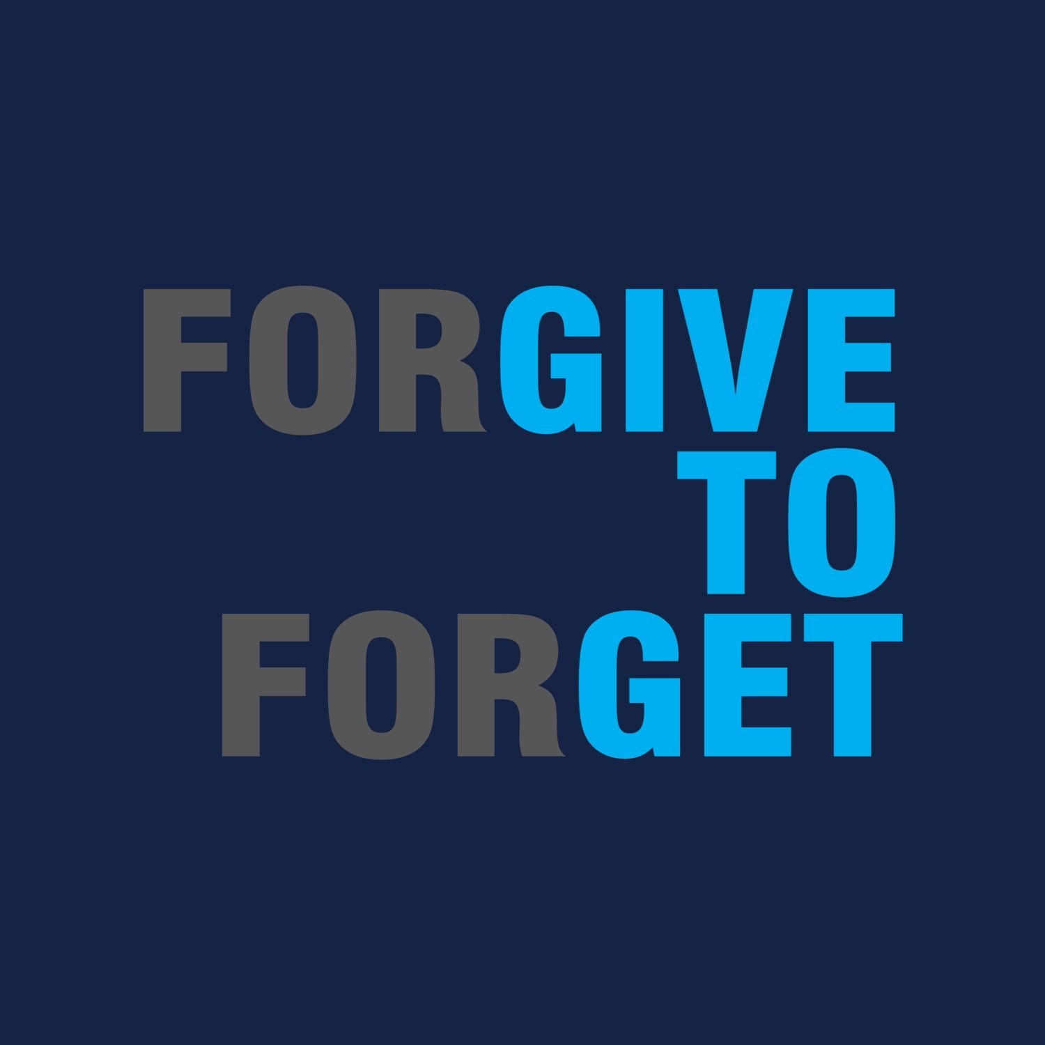 Forgive - Shipping Globally!