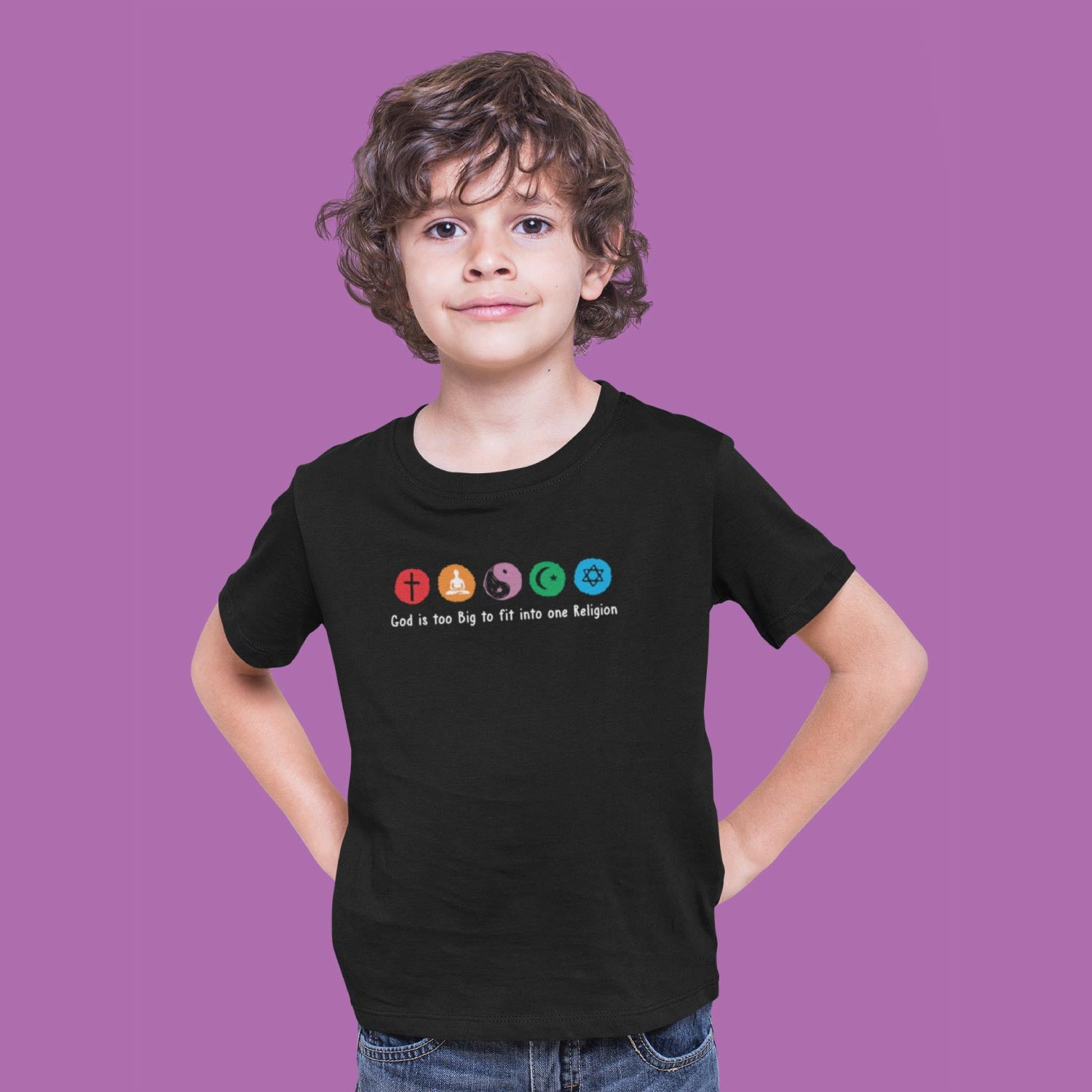 God – Kids Cotton Tee – Tantra Original Since 1997 – Shipping Globally!