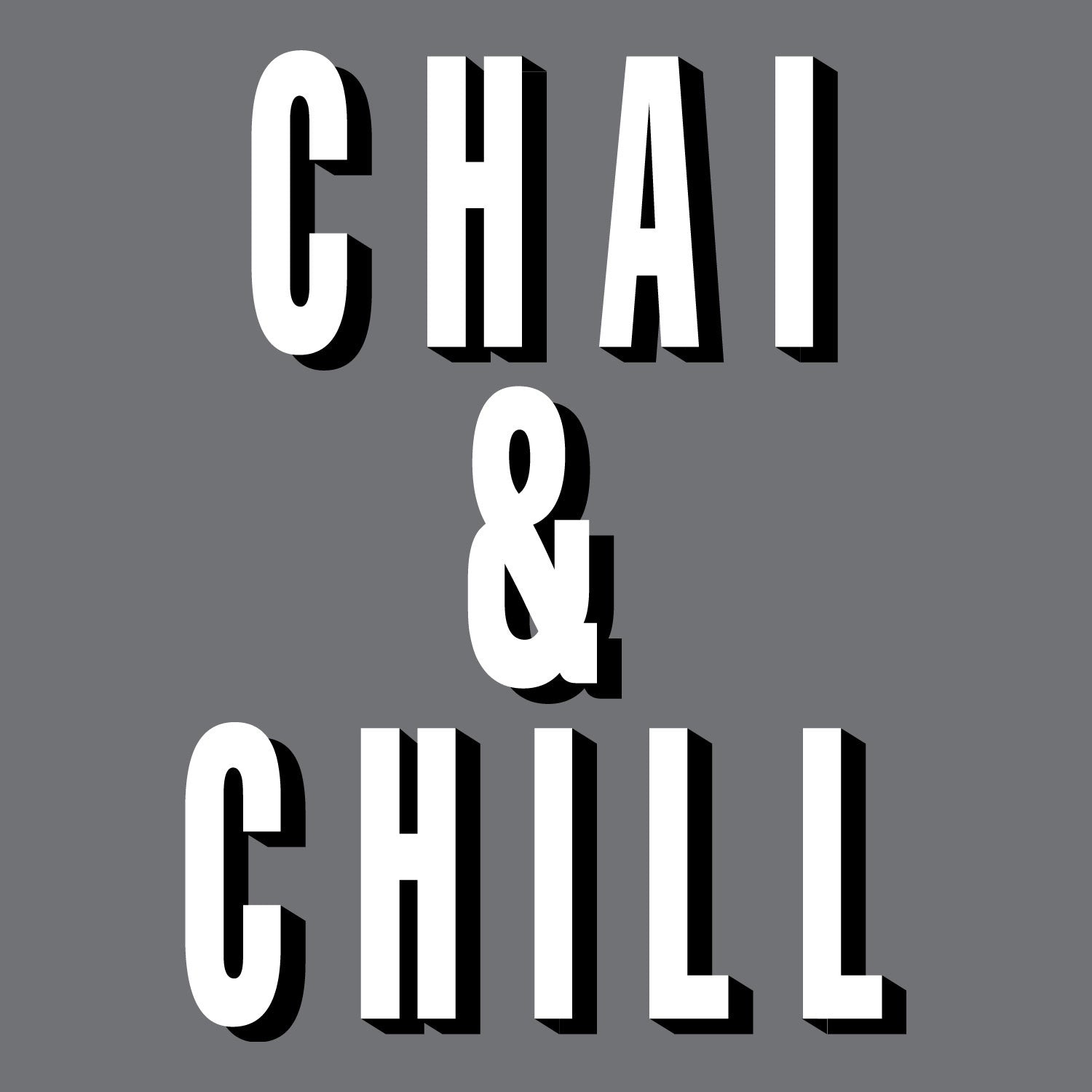 Tantra Chai & Chill Cotton Unisex T-Shirt Everyday Casual Wear Original Since 1997 Shipping Globally