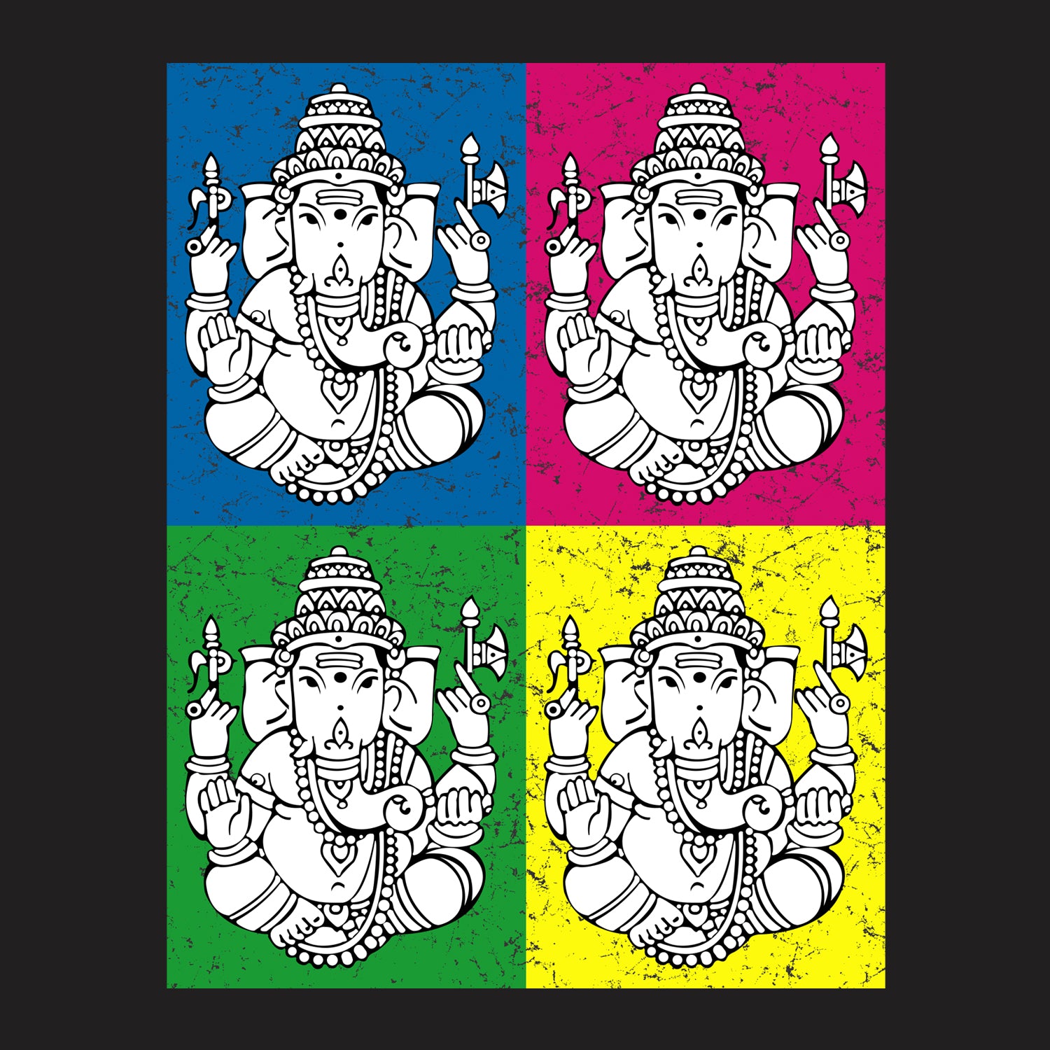 Ganesh Pop Kids Cotton Tee Everyday Wear – Tantra Original Since 1997 – Shipping Globally!