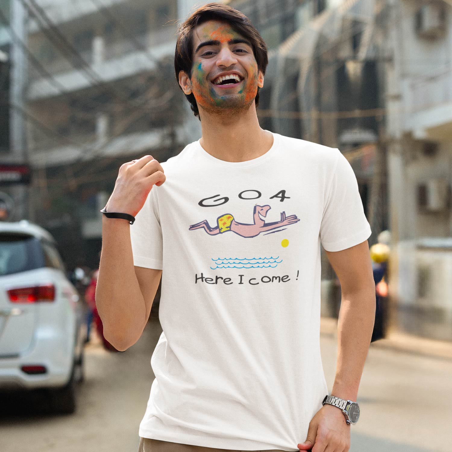 Goa Here I Come T-Shirt – Tantra Original Brand Since 1997 – Unisex Graphic Cotton Tee – Travel & Beach Vibes Casual Wear - Shipping Globally!