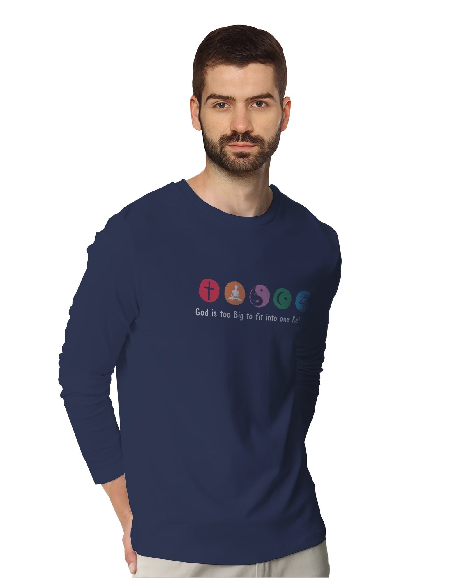 God (Full Sleeves) - Mens T-shirts - Shipping Globally!