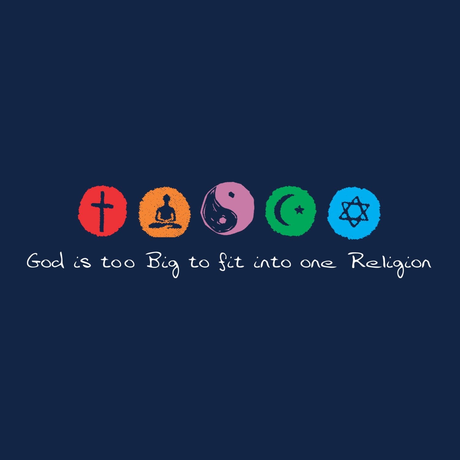 God (Full Sleeves) - Mens T-shirts - Shipping Globally!