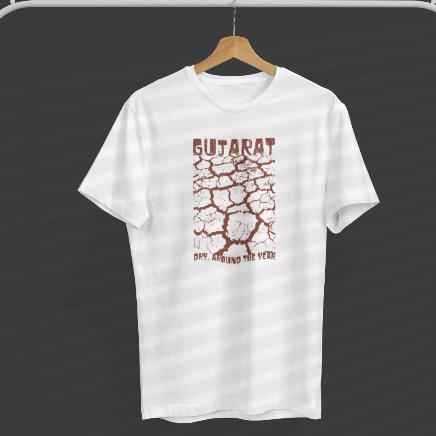 Gujarat T-Shirt – Tantra Original Brand Since 1997 – Unisex Graphic Cotton Tee – Cultural & Heritage-Inspired Casual Wear - Shipping Globally!