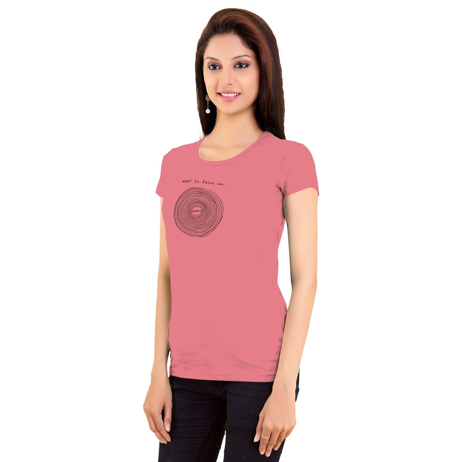 Happy - Women T-shirt - Shipping Globally!