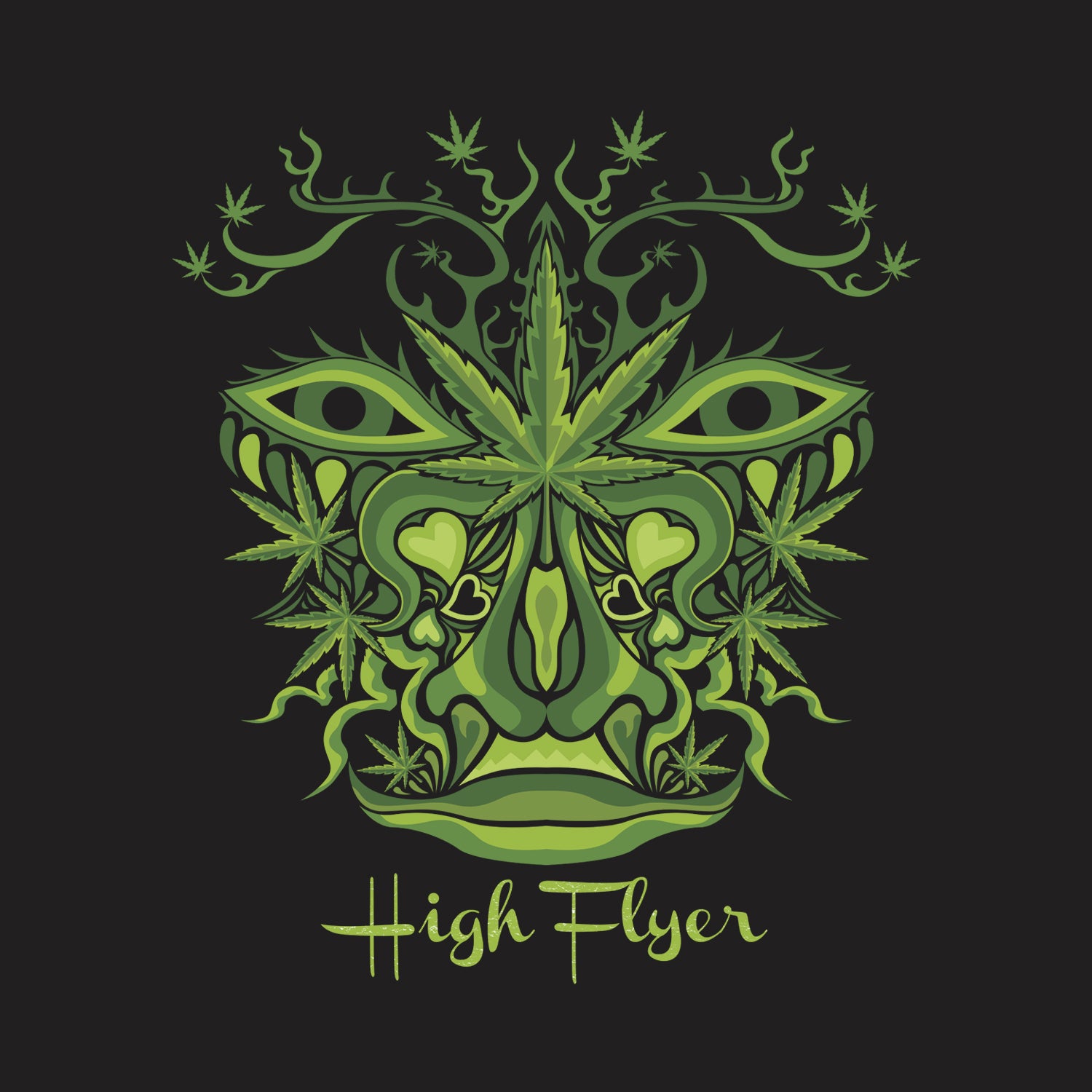 High Flyer Graphic Tee - Tantra Original Brand (Since 1997) - Regular Fit, Half Sleeve, Round Neck, Premium Cotton, Casual Wear - Shipping Globally!