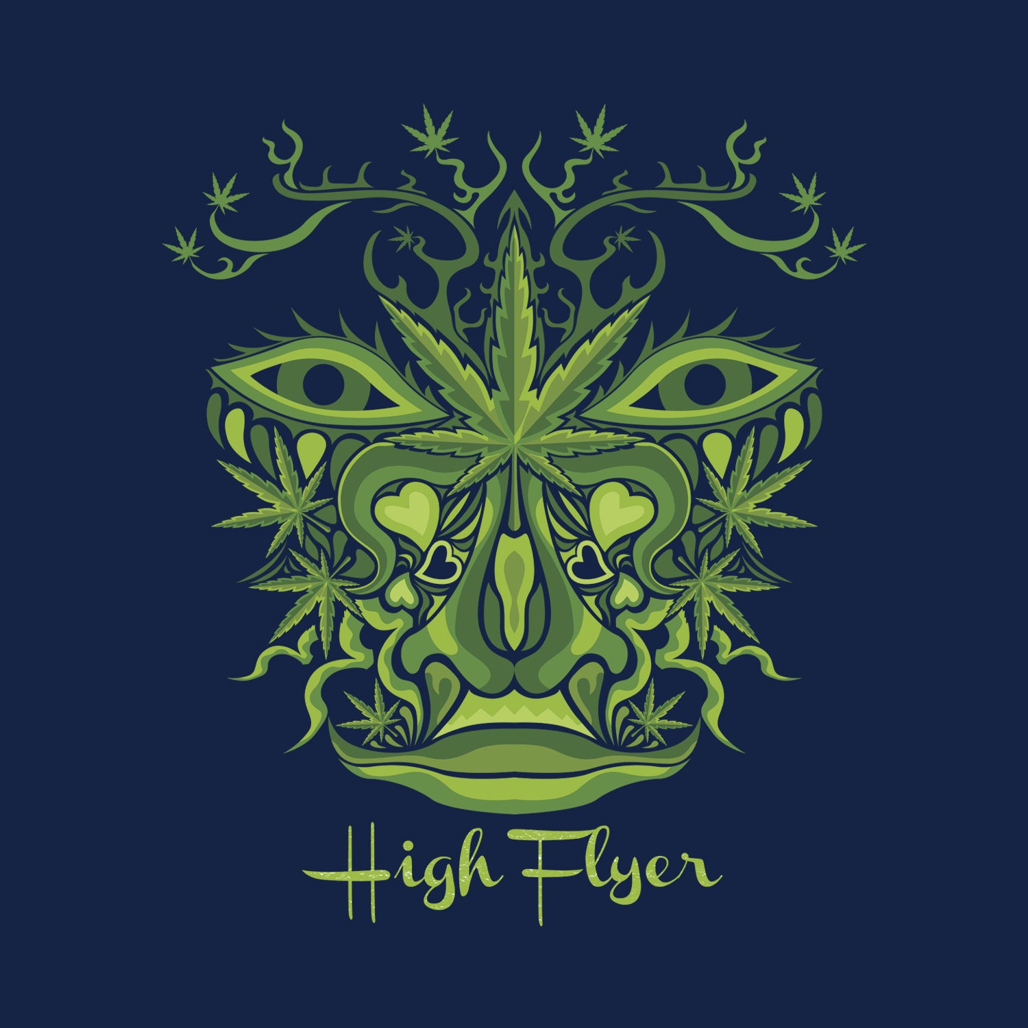 High Flyer Graphic Tee - Tantra Original Brand (Since 1997) - Regular Fit, Half Sleeve, Round Neck, Premium Cotton, Casual Wear - Shipping Globally!