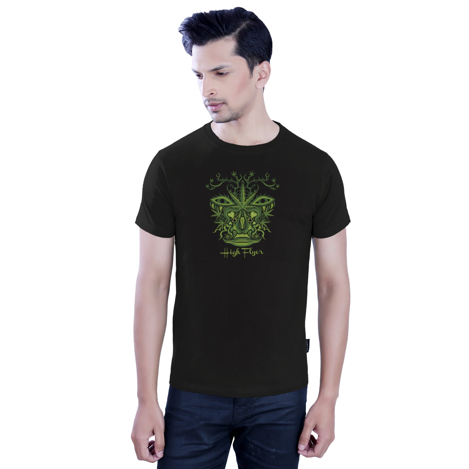 High Flyer Graphic Tee - Tantra Original Brand (Since 1997) - Regular Fit, Half Sleeve, Round Neck, Premium Cotton, Casual Wear - Shipping Globally!