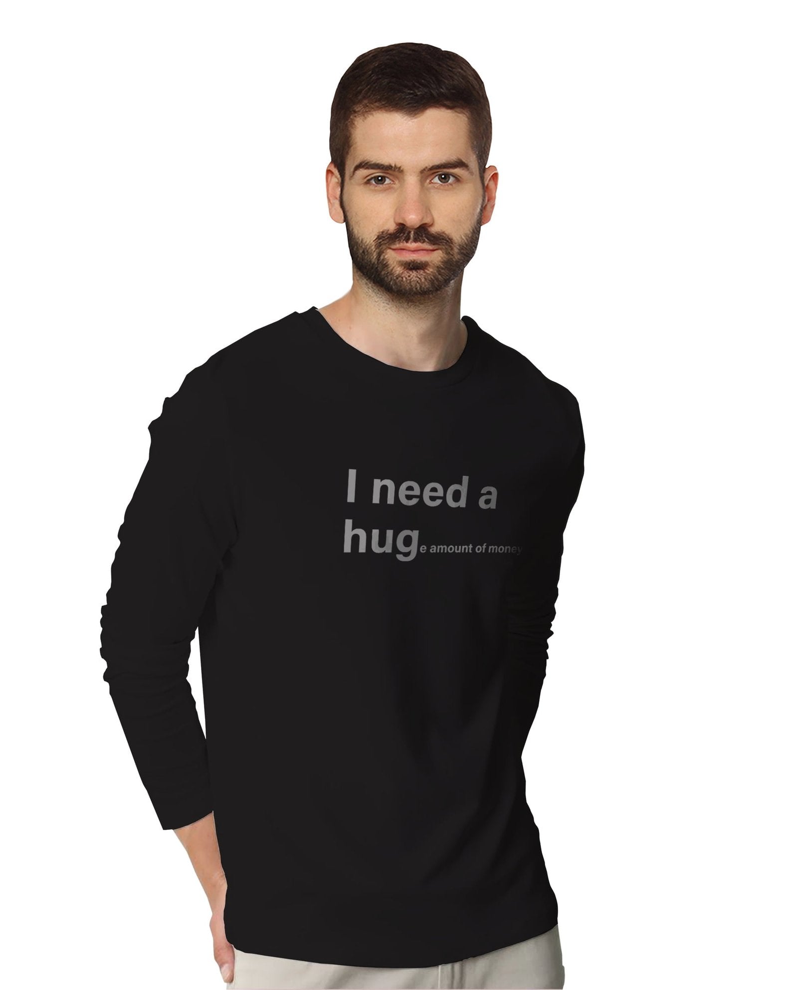 Huge Money (Full Sleeves) - Mens T-shirts - Shipping Globally!