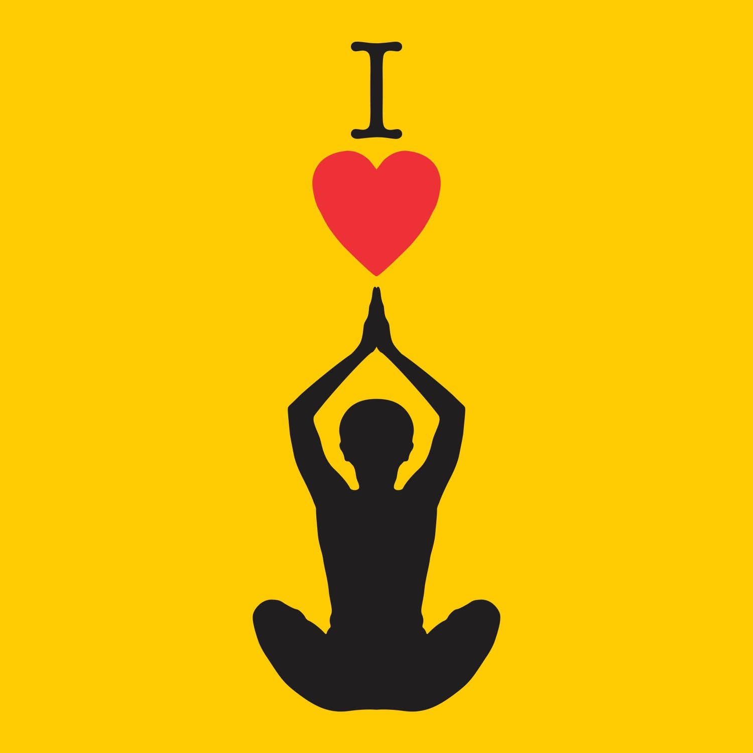 I Love Yoga - Mens T-shirts - Shipping Globally!