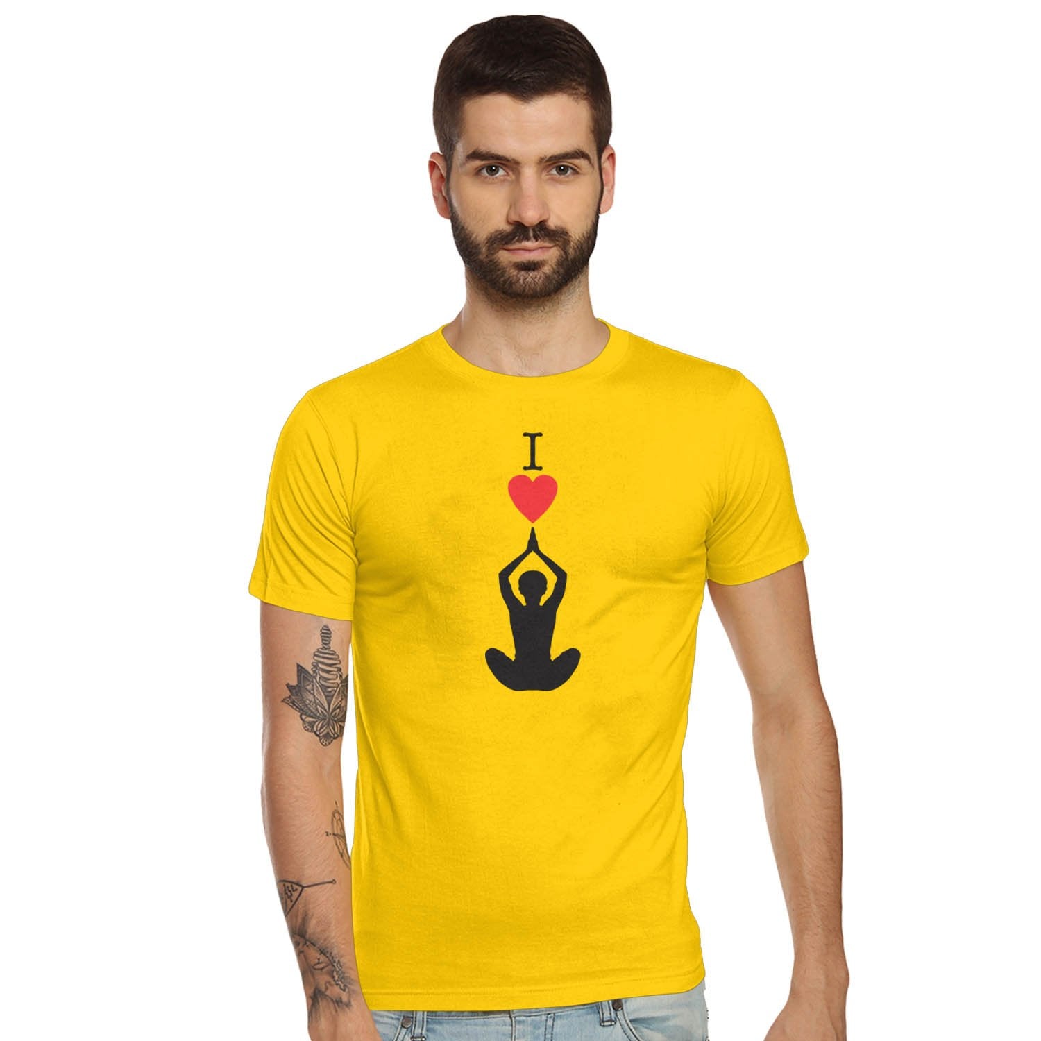 I Love Yoga - Mens T-shirts - Shipping Globally!
