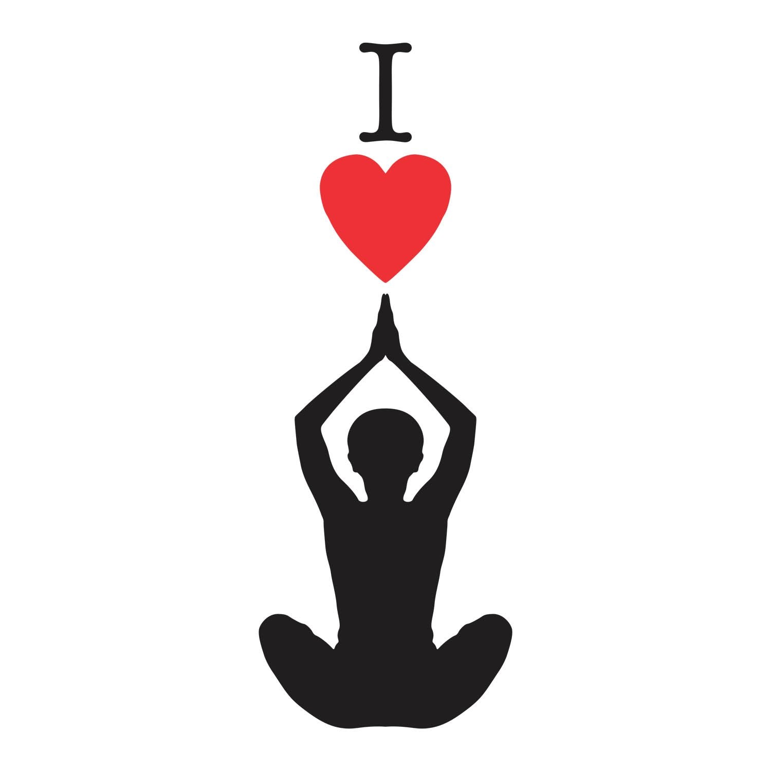 I Love Yoga - Mens T-shirts - Shipping Globally!
