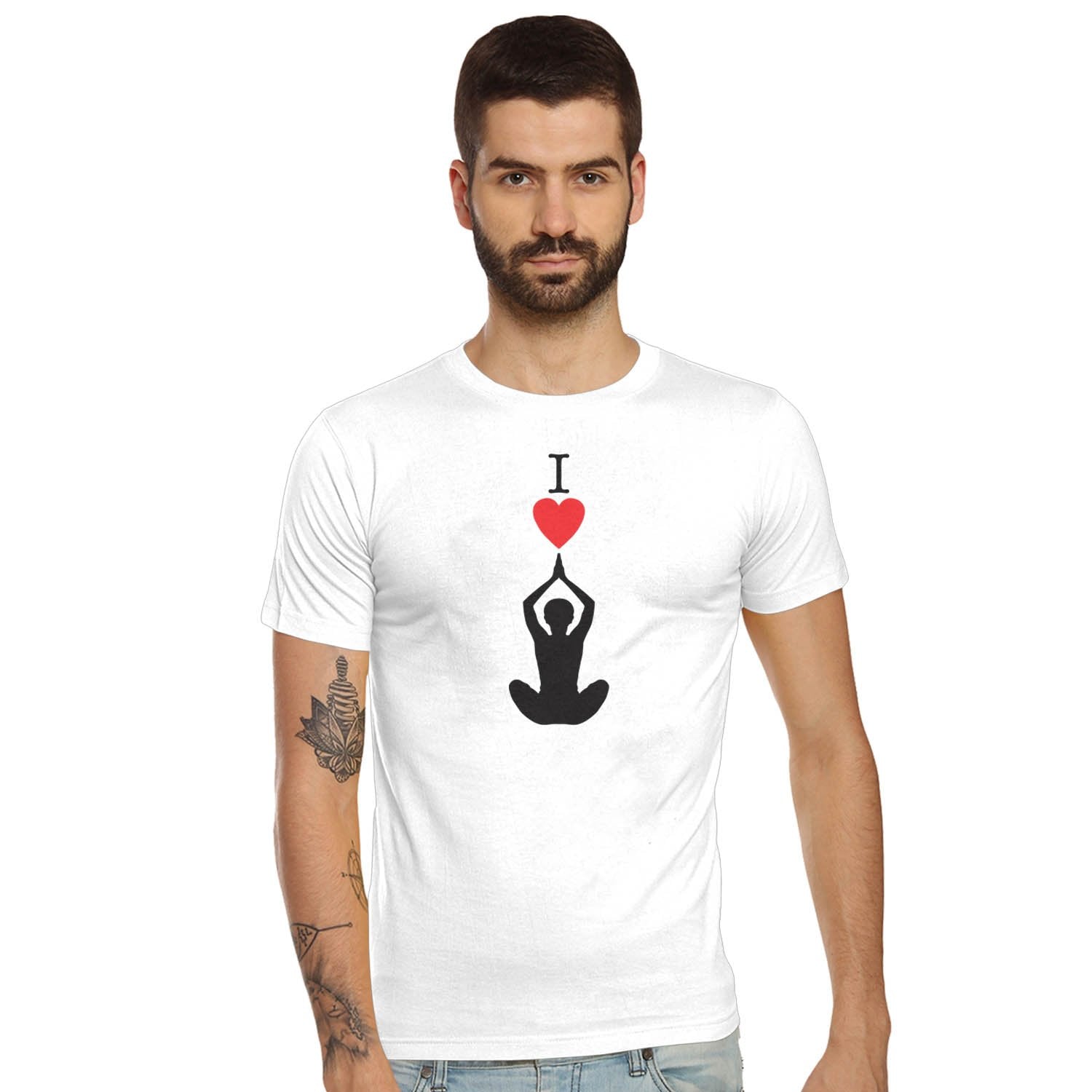 I Love Yoga - Mens T-shirts - Shipping Globally!