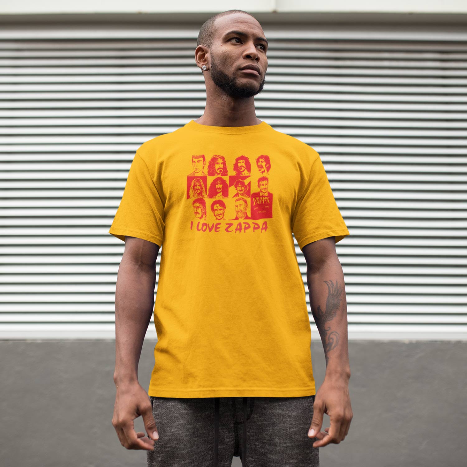 Tantra I Love Zappa 100% Cotton Round Neck Printed Tshirt - Shipping Globally!